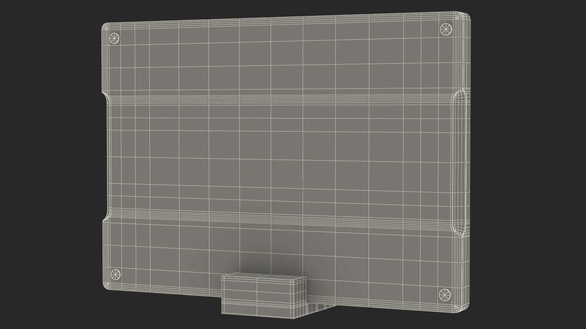 3D model Kitchen Cutting Boards with Holder Light