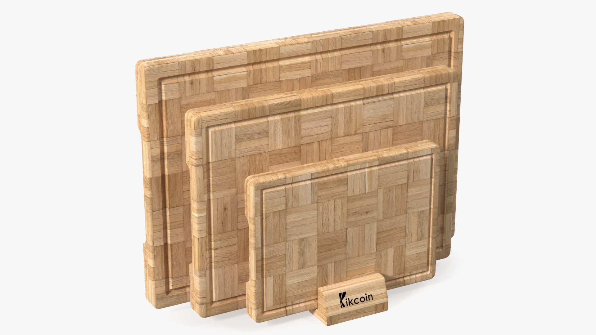 3D model Kitchen Cutting Boards with Holder Light