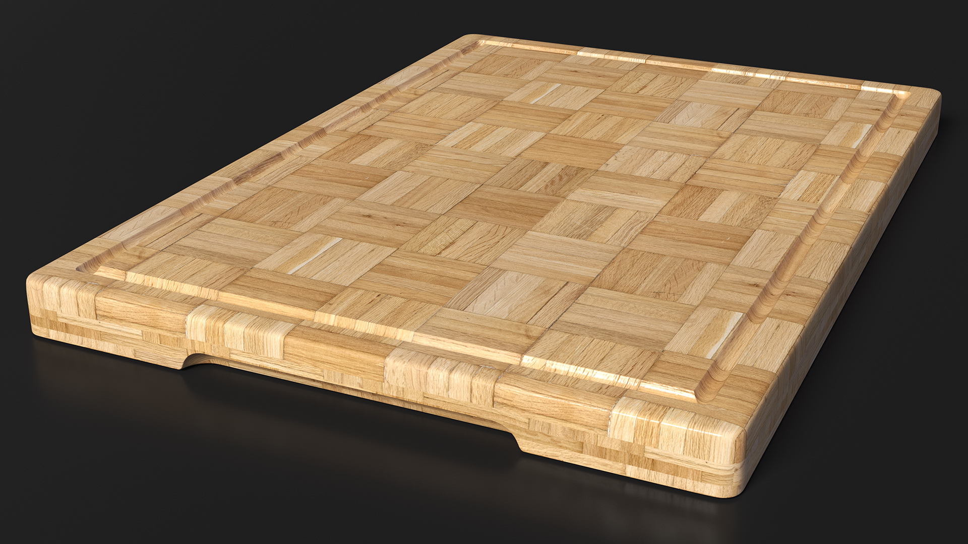3D model Kitchen Cutting Boards with Holder Light