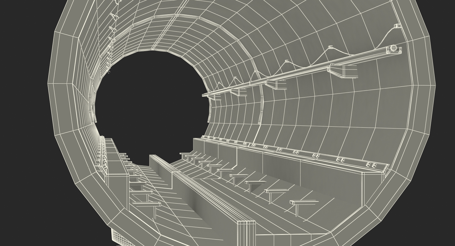 Hyperloop Tube 3D model