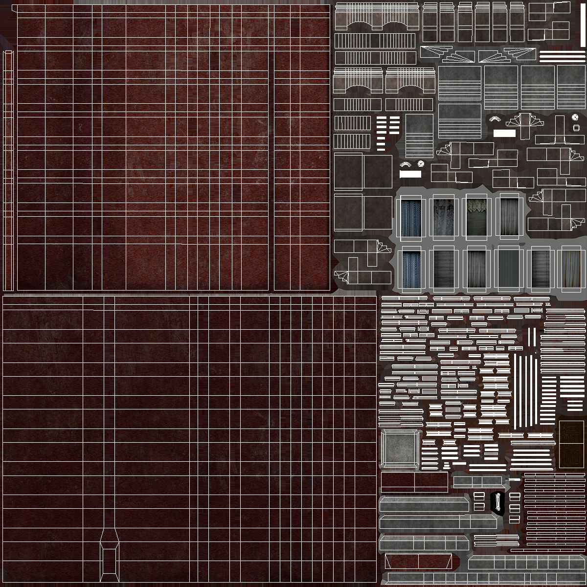 3D Historic New York Residential Building model
