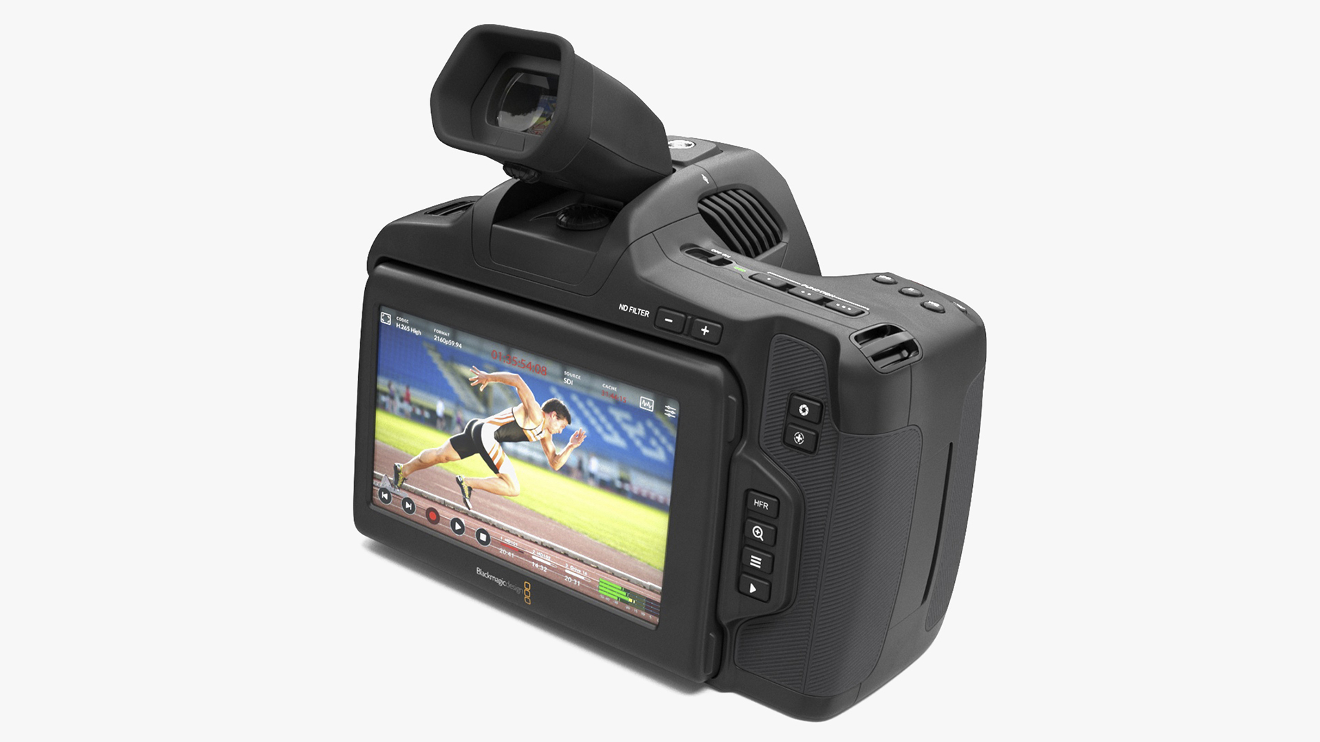 Cinema Camera Blackmagic Design 6K Pro Light On 3D