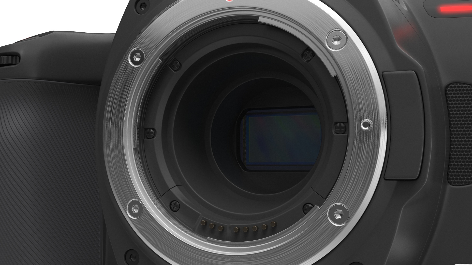 Cinema Camera Blackmagic Design 6K Pro Light On 3D