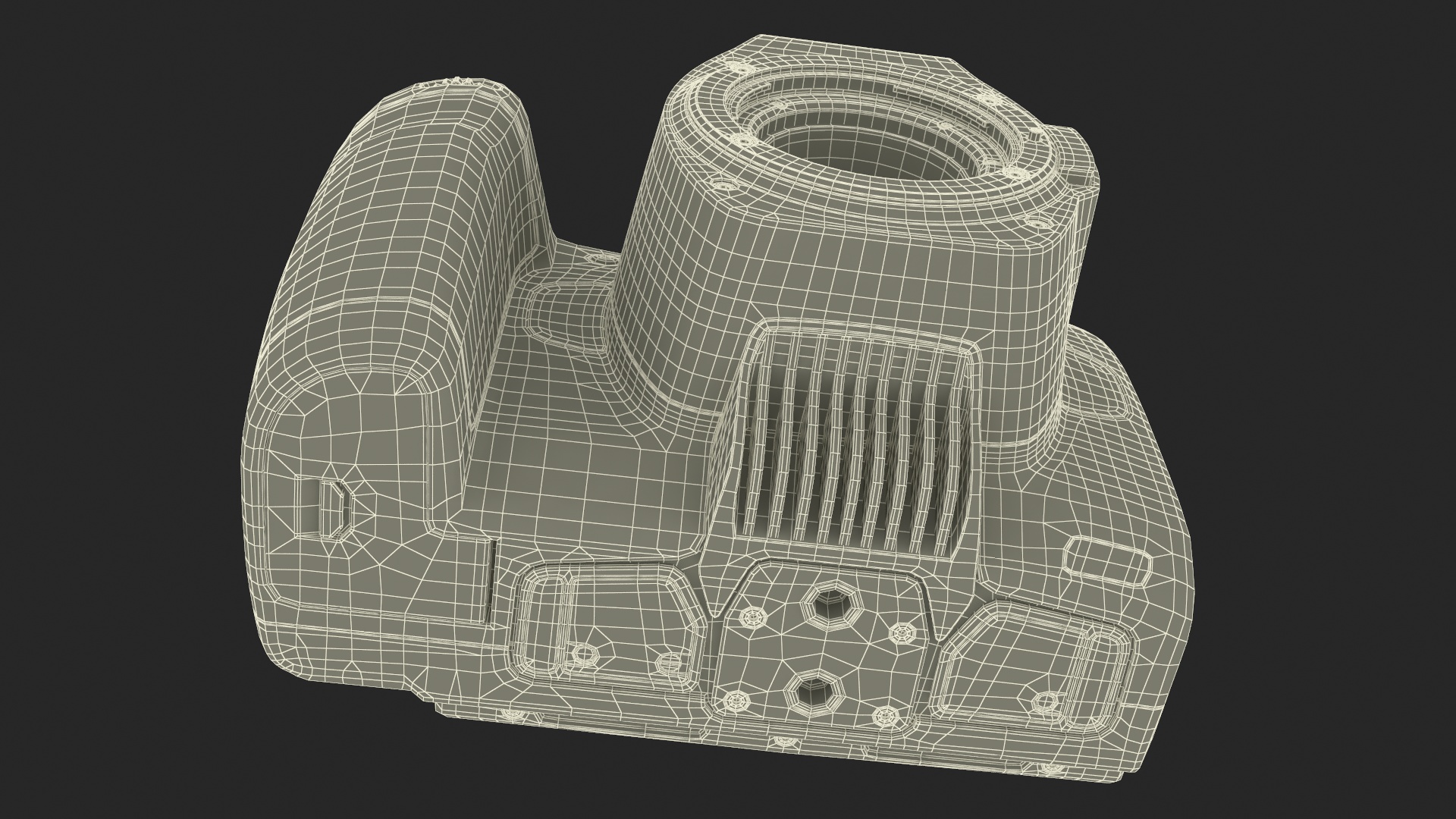 Cinema Camera Blackmagic Design 6K Pro Light On 3D