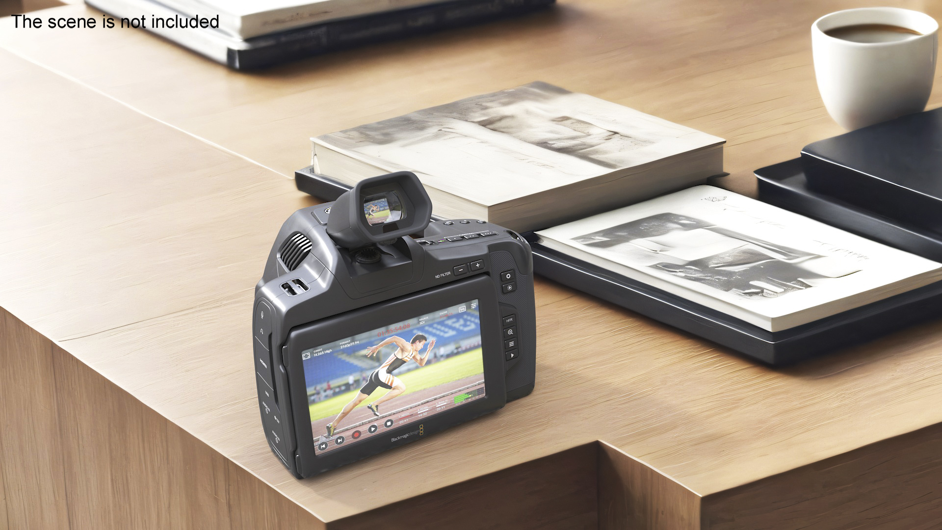 Cinema Camera Blackmagic Design 6K Pro Light On 3D