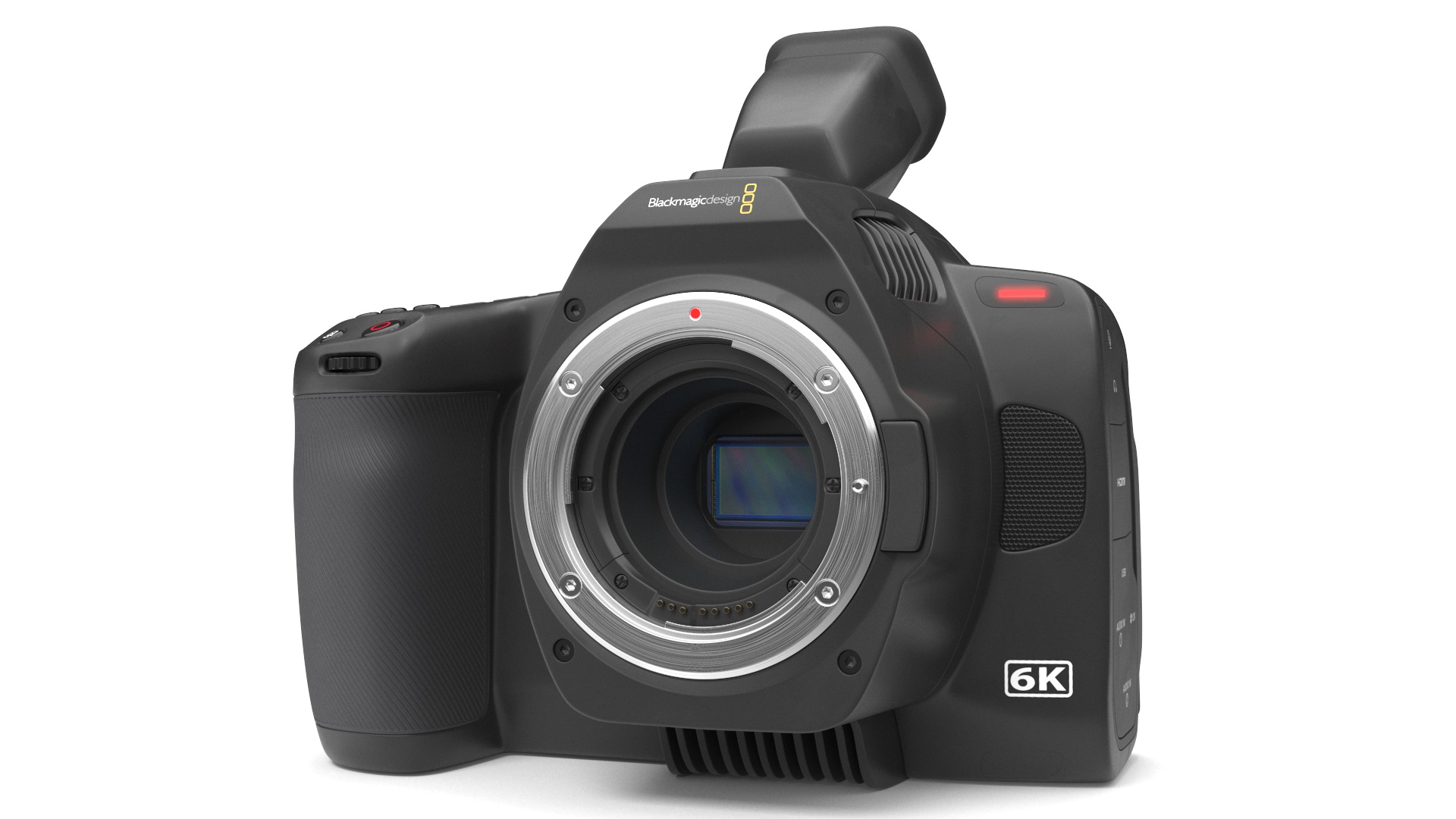 Cinema Camera Blackmagic Design 6K Pro Light On 3D