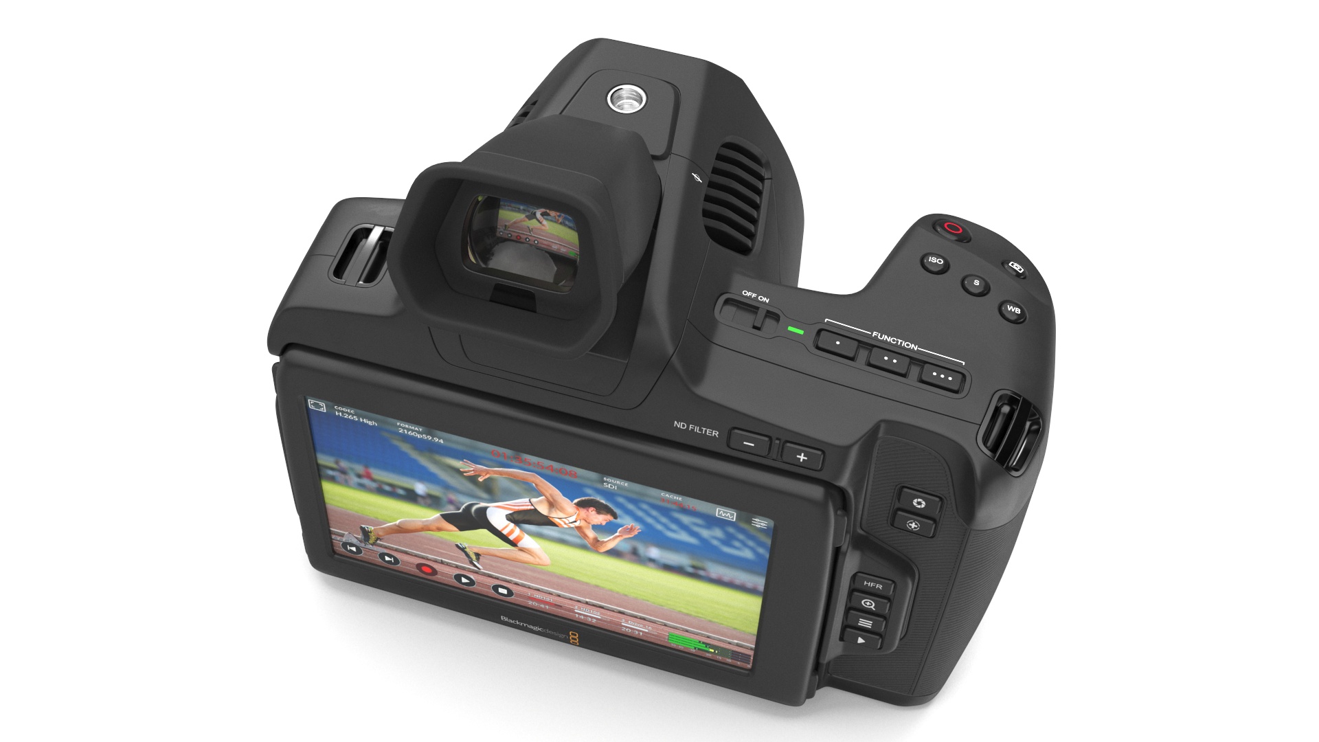 Cinema Camera Blackmagic Design 6K Pro Light On 3D