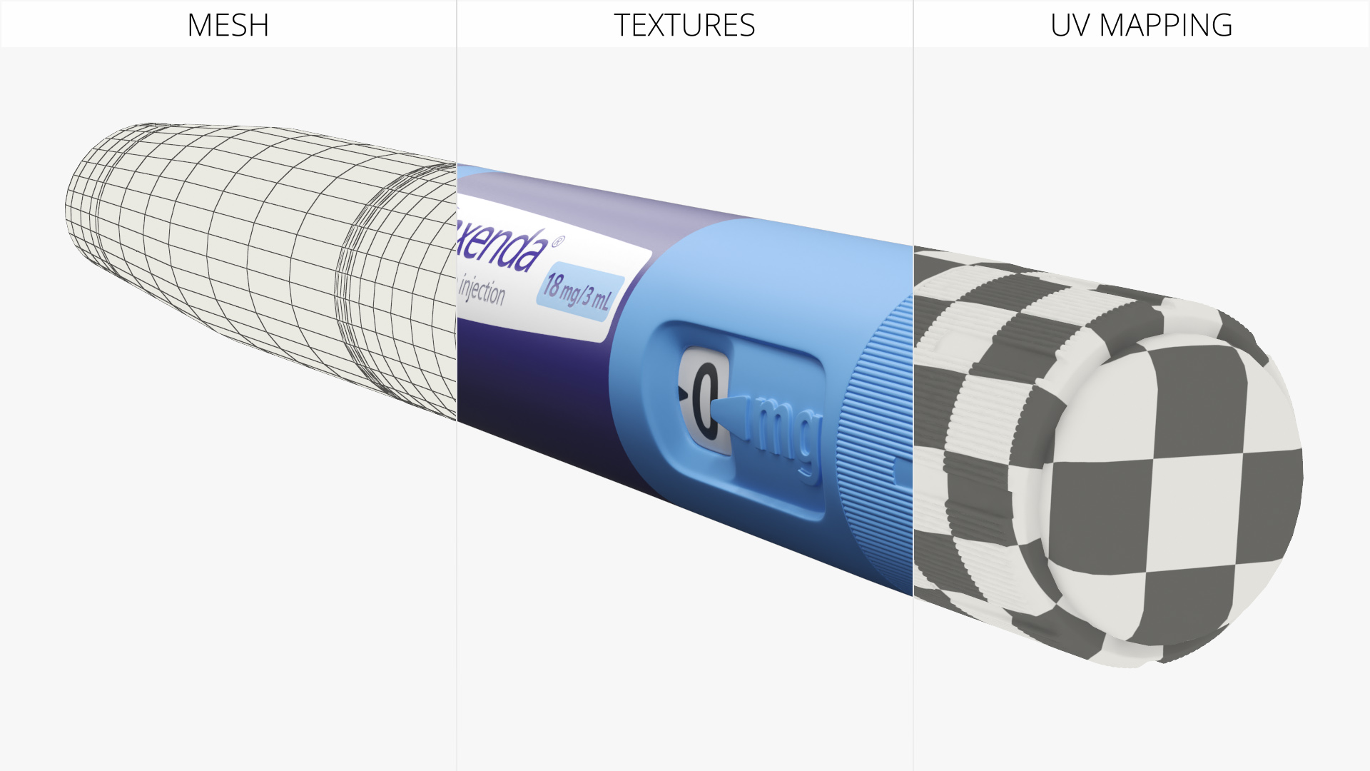 Saxenda Liraglutide Injection Pen Blue Purple - view 7