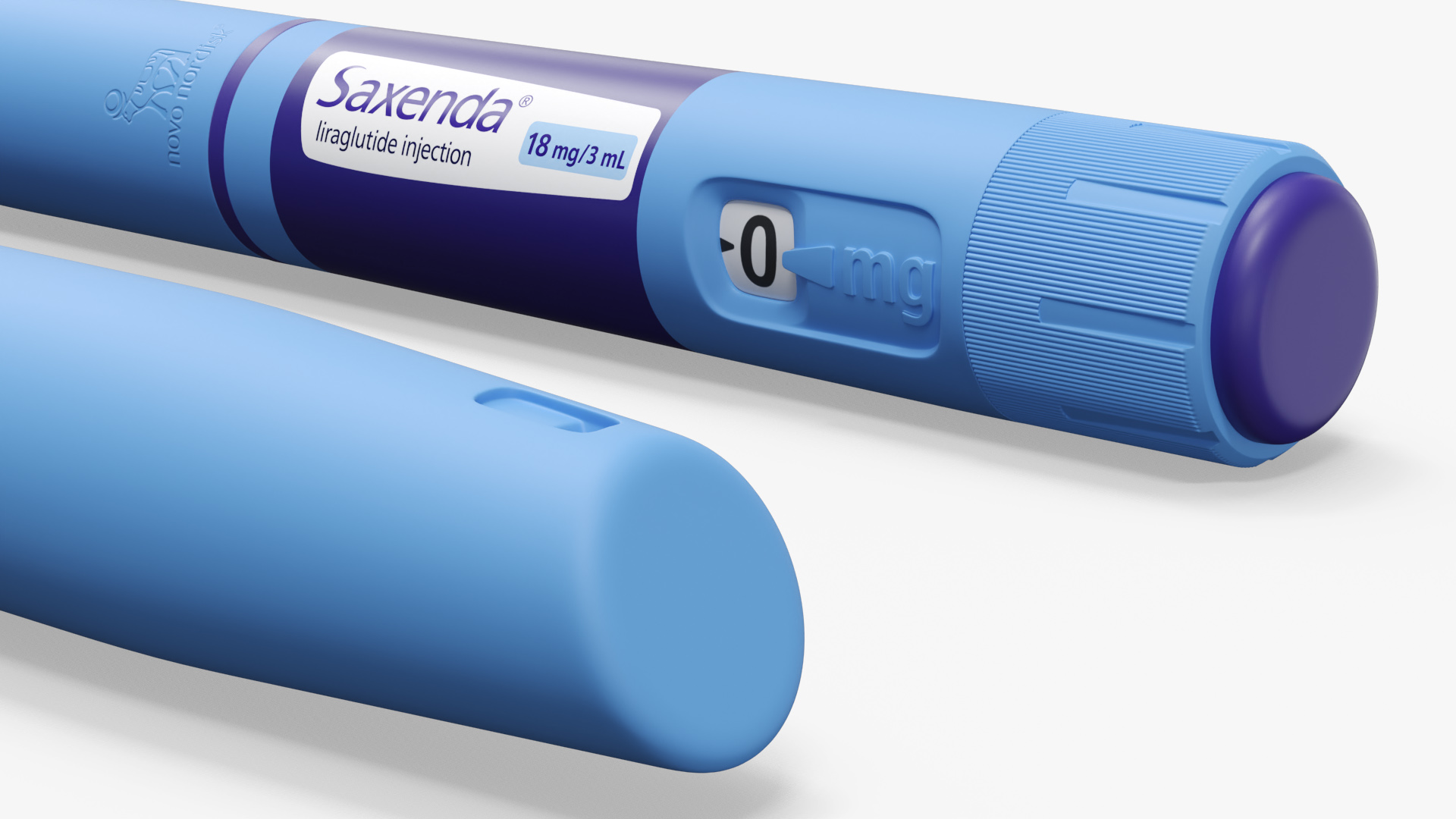 Saxenda Liraglutide Injection Pen Blue Purple - view 5