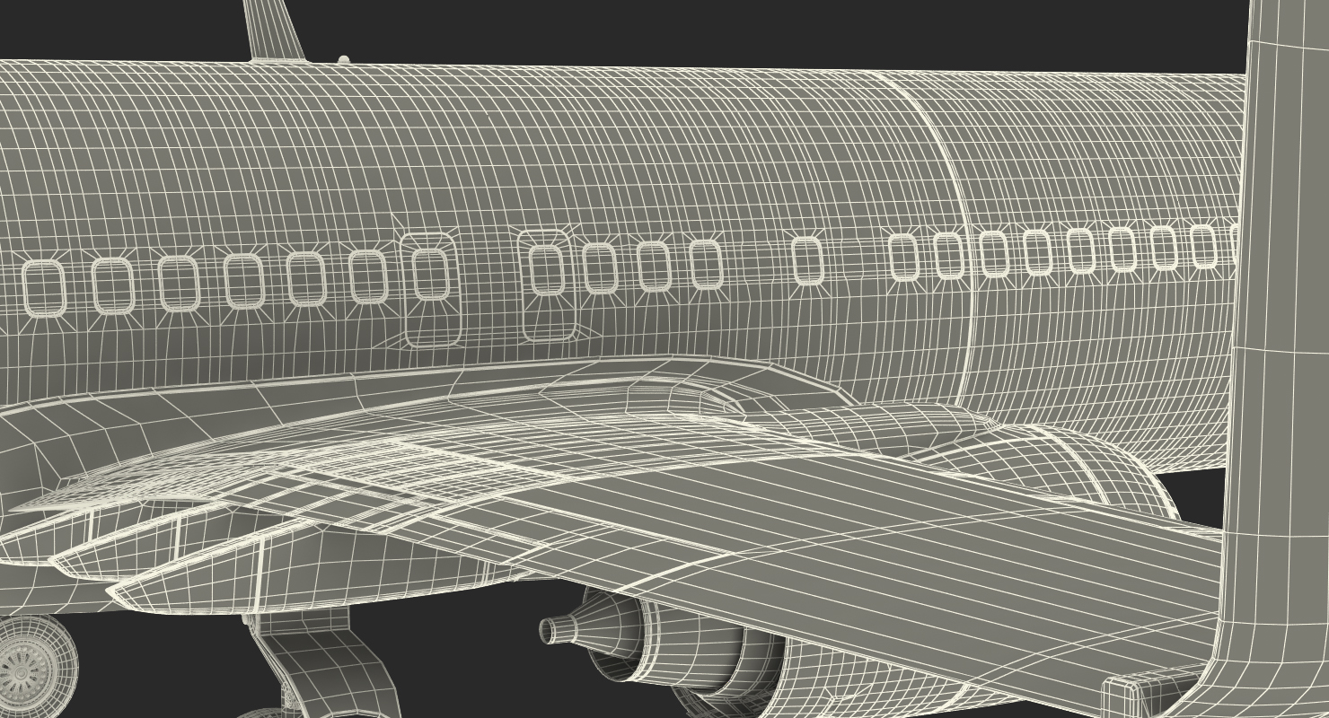 Boeing 737 900 Generic Rigged 3D model