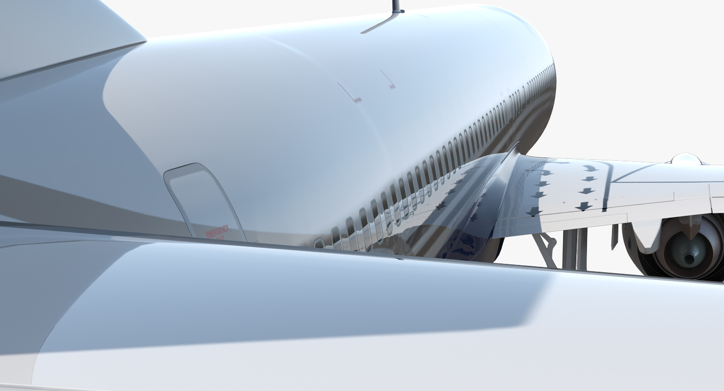 Boeing 737 900 Generic Rigged 3D model
