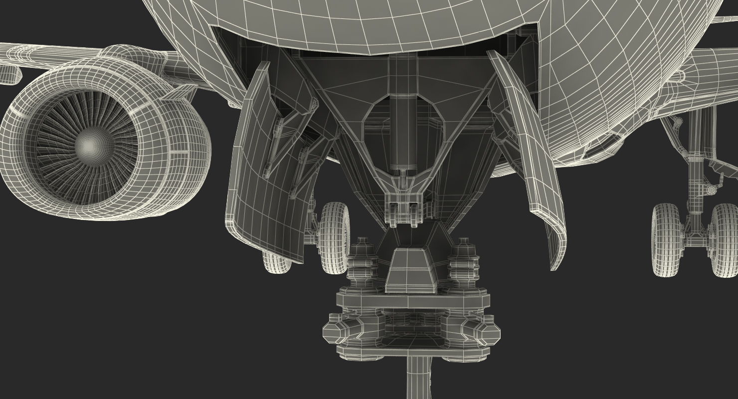 Boeing 737 900 Generic Rigged 3D model