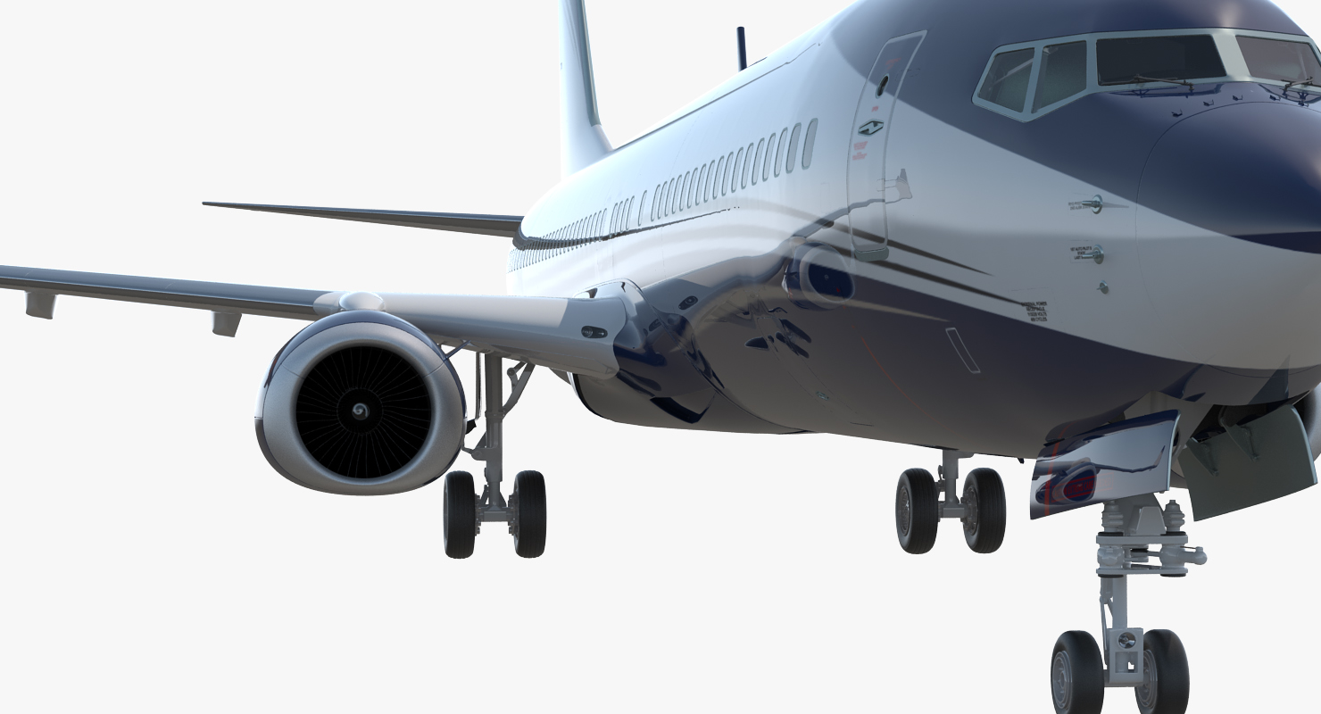 Boeing 737 900 Generic Rigged 3D model