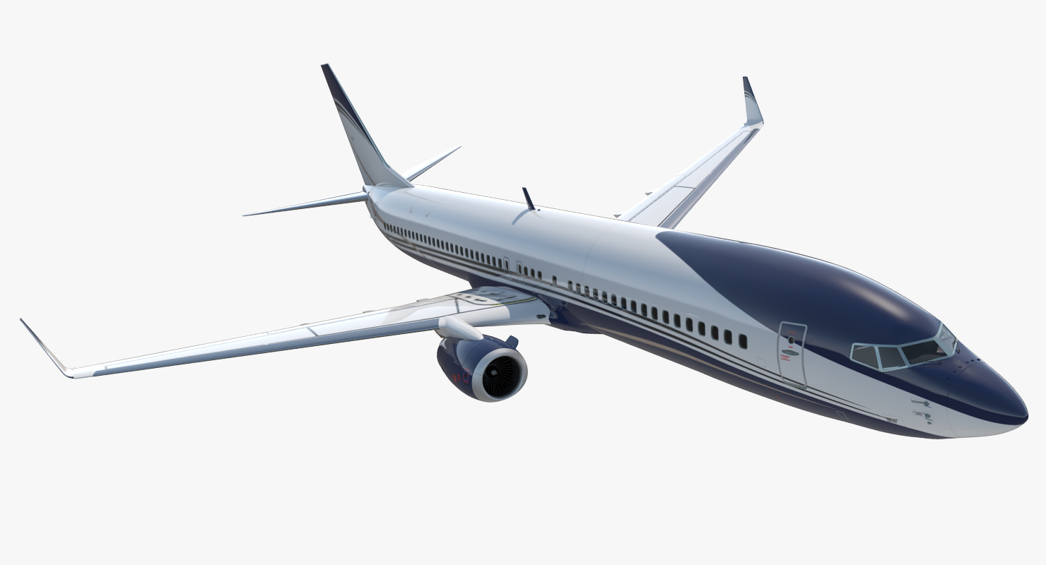 Boeing 737 900 Generic Rigged 3D model
