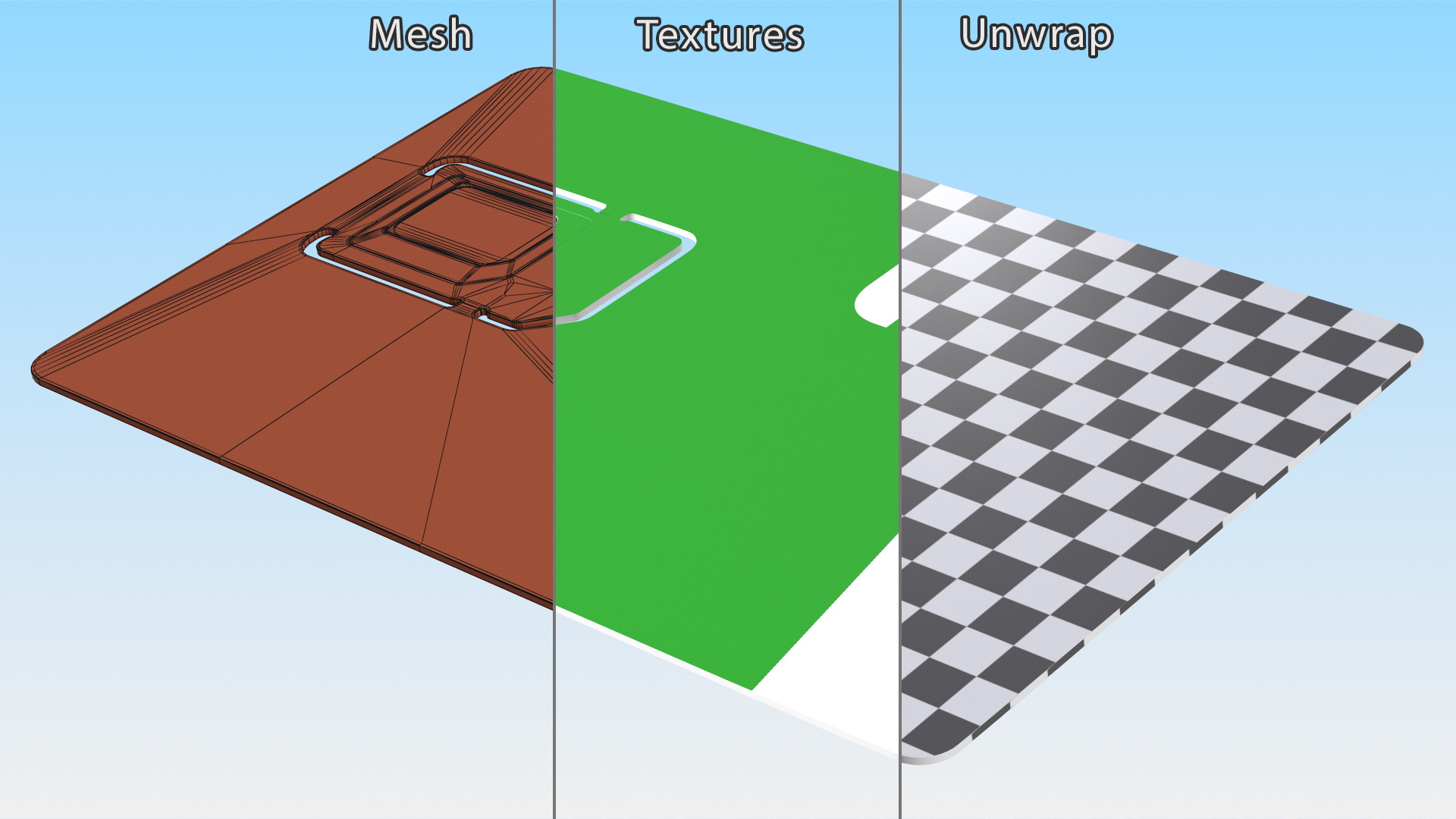 Sim Card Green 3D model