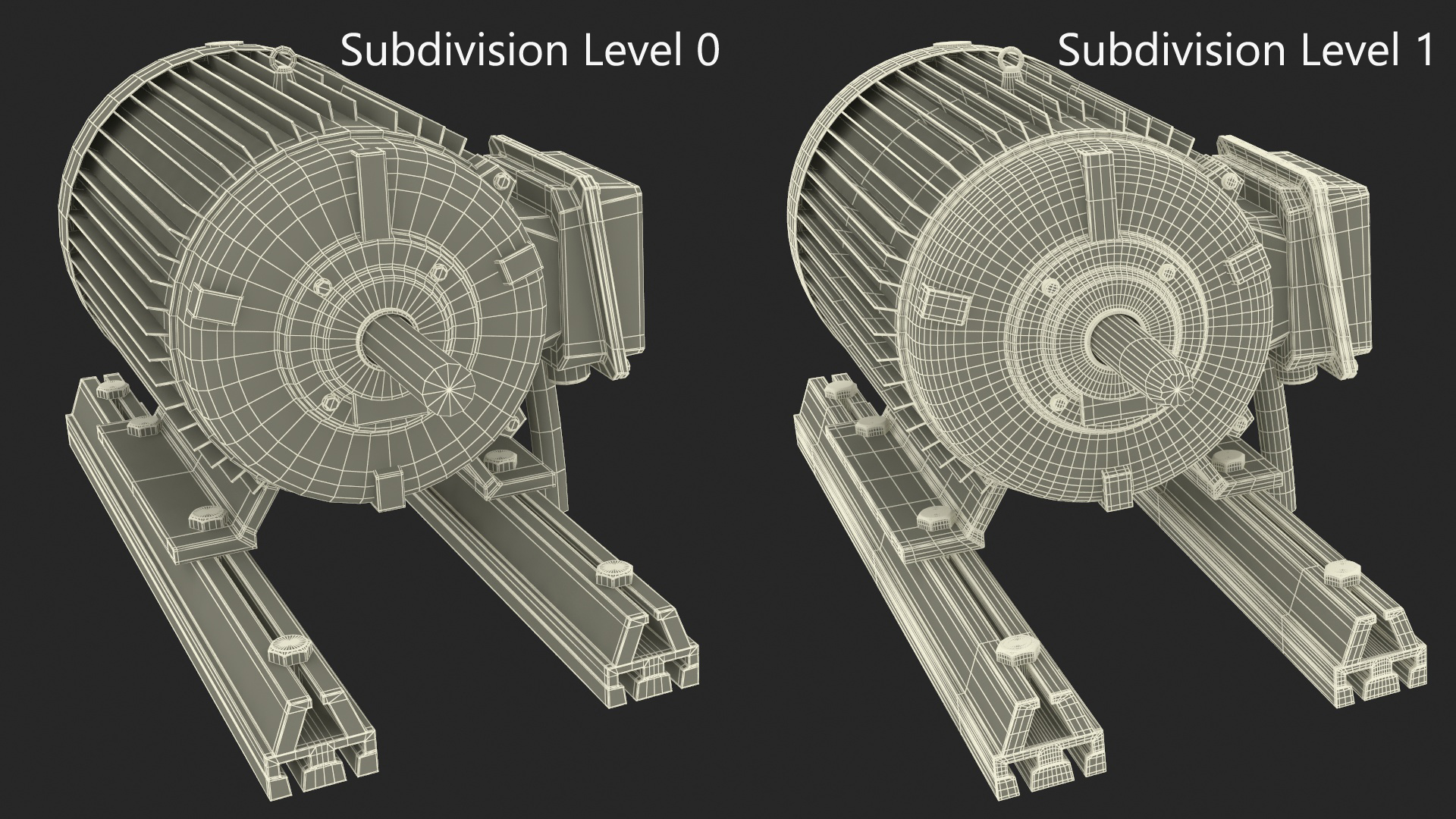 3D Single Phase Induction Motor model
