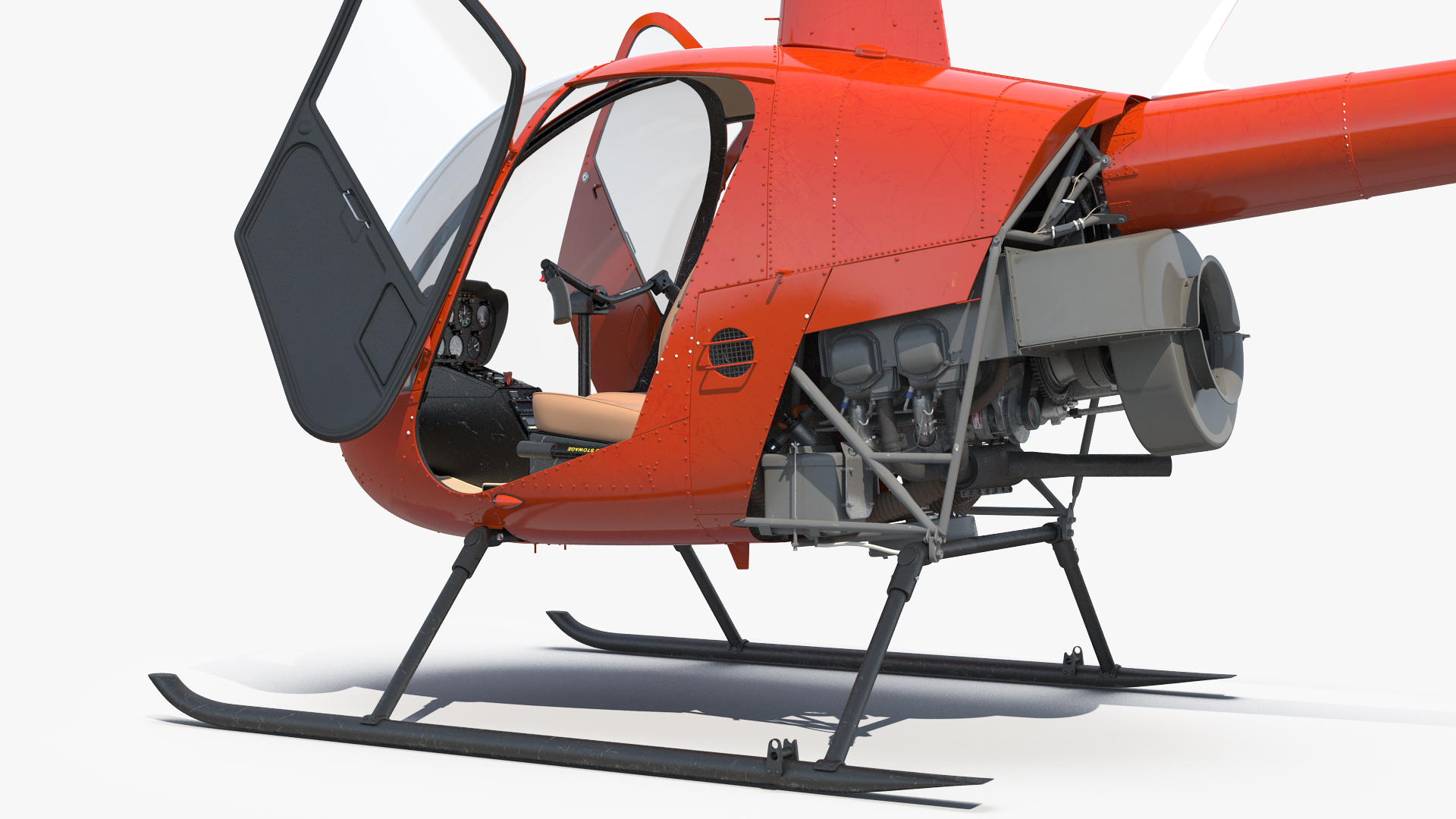 3D model Lightweight Helicopter Generic