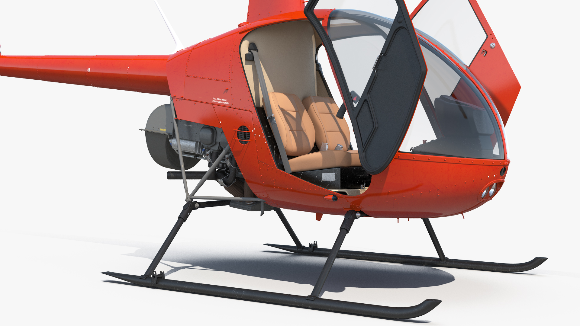 3D model Lightweight Helicopter Generic