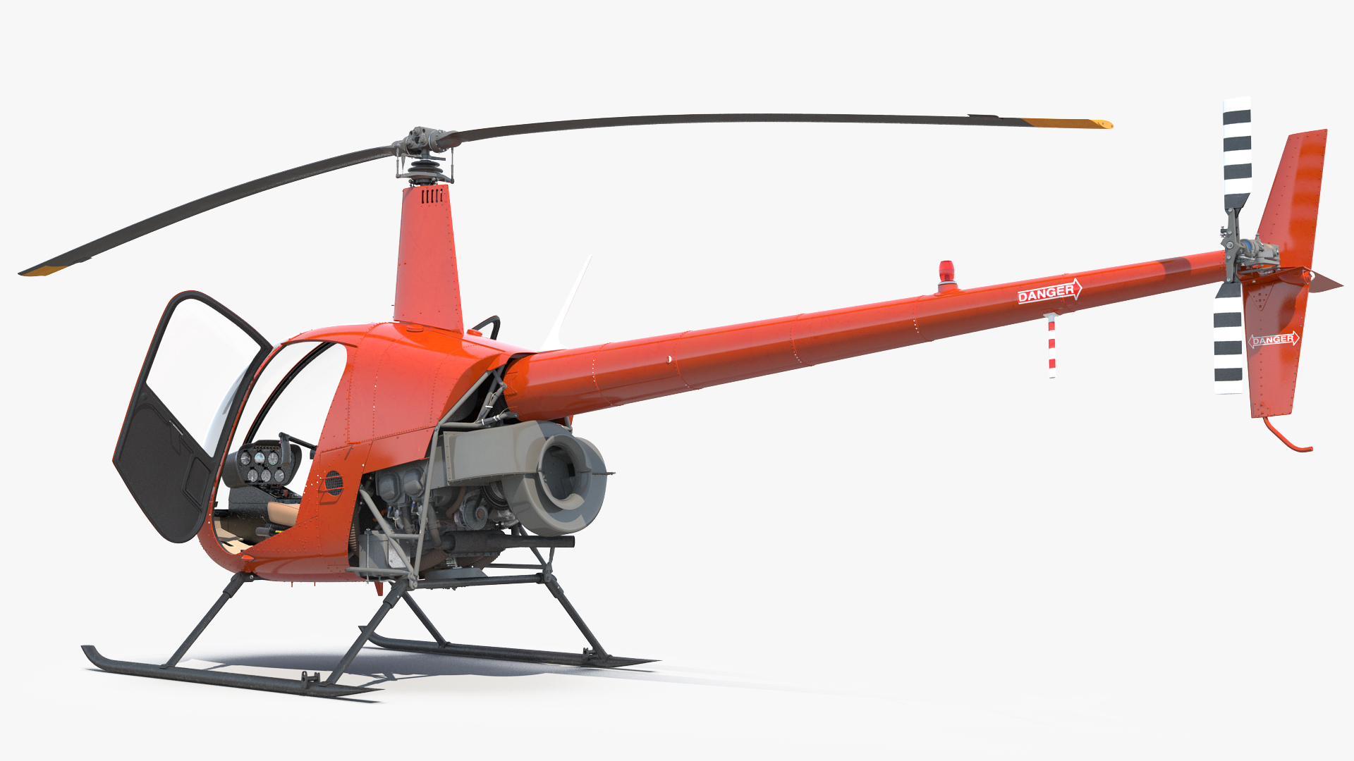 3D model Lightweight Helicopter Generic