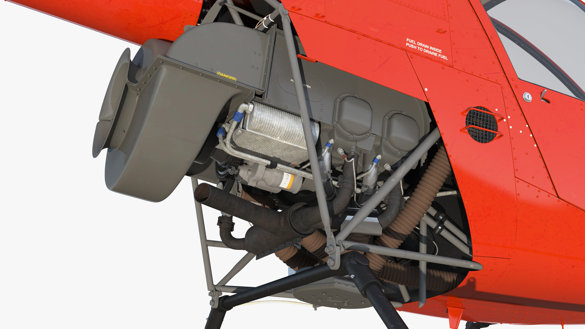 3D model Lightweight Helicopter Generic
