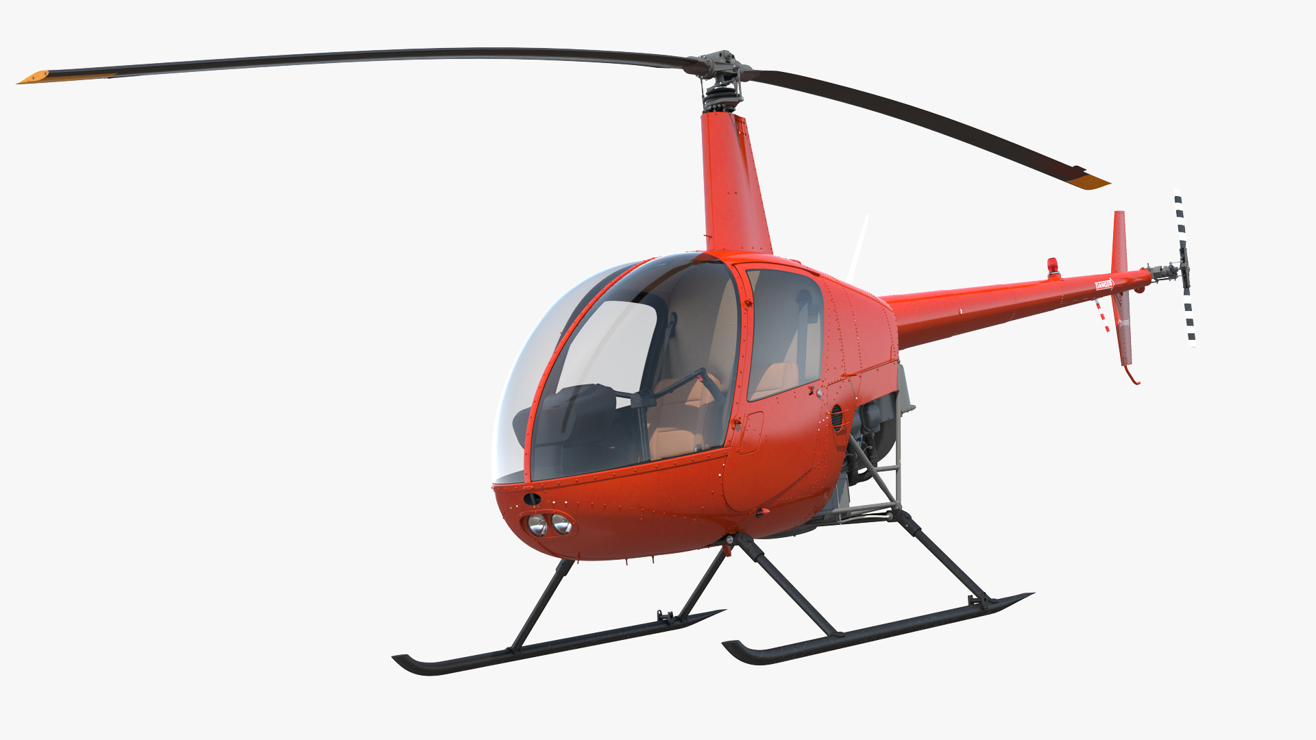 3D model Lightweight Helicopter Generic