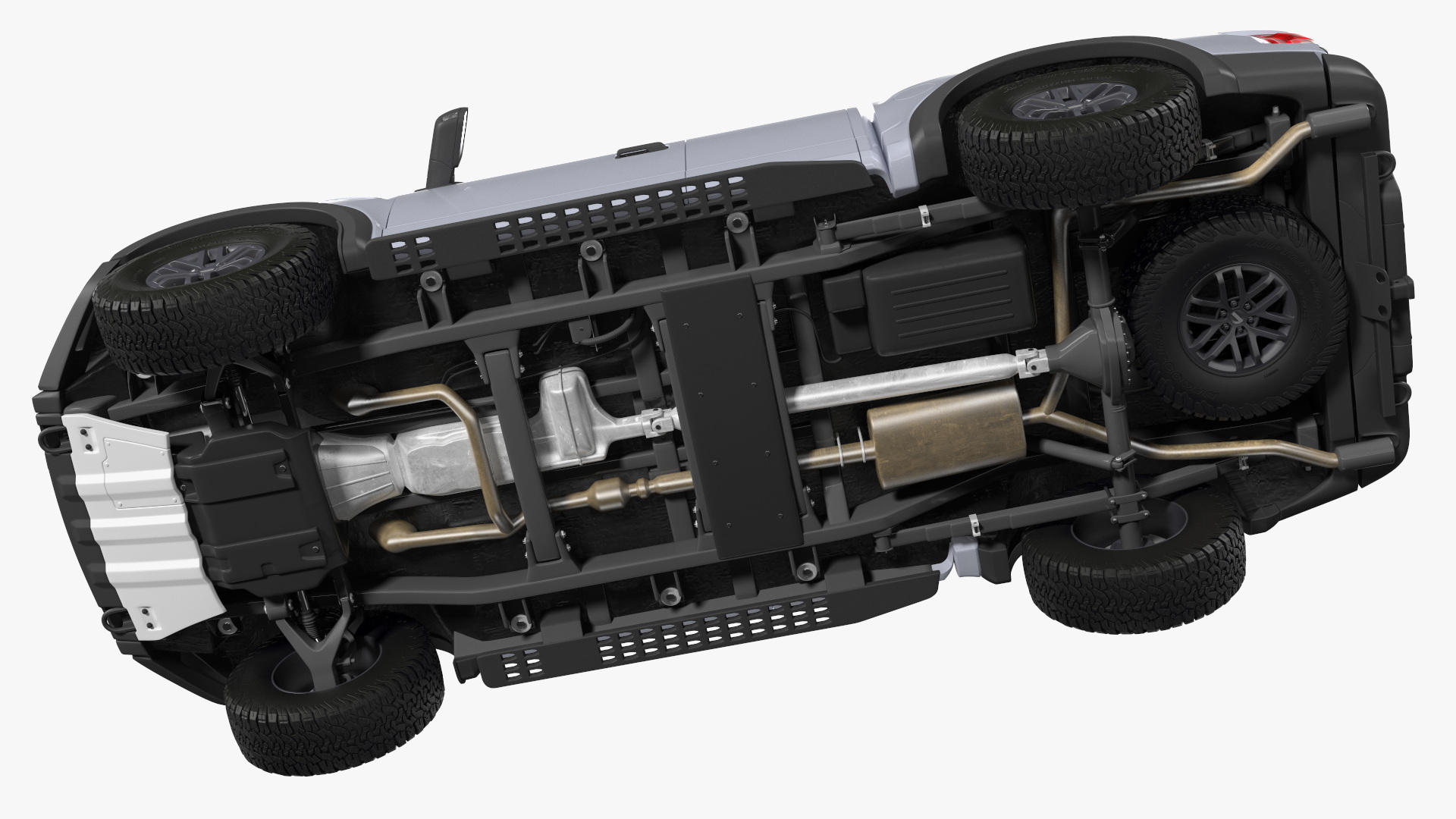3D Ford F-150 Raptor 2017 White model