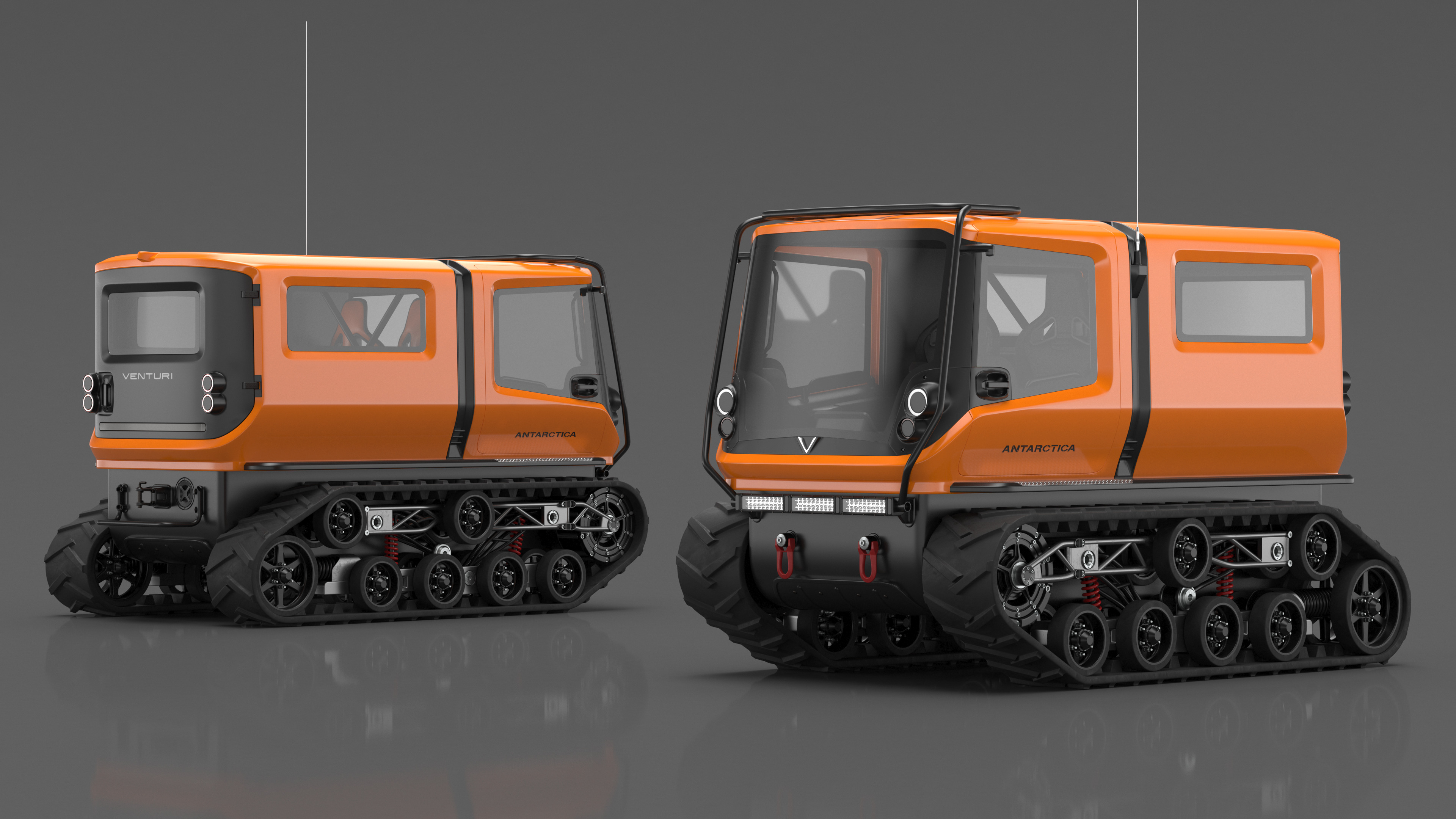 Venturi Antarctica Polar Vehicle 3D