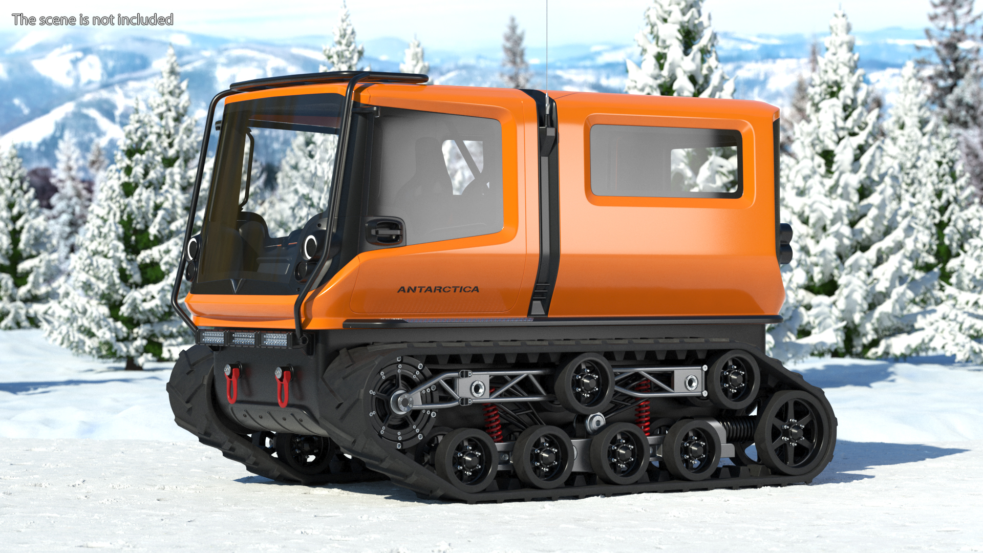 Venturi Antarctica Polar Vehicle 3D
