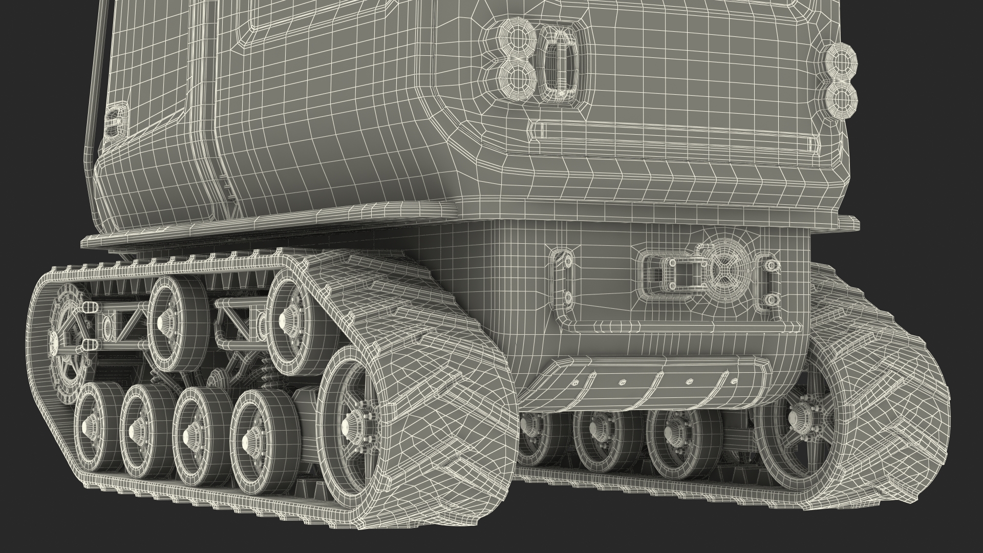 Venturi Antarctica Polar Vehicle 3D