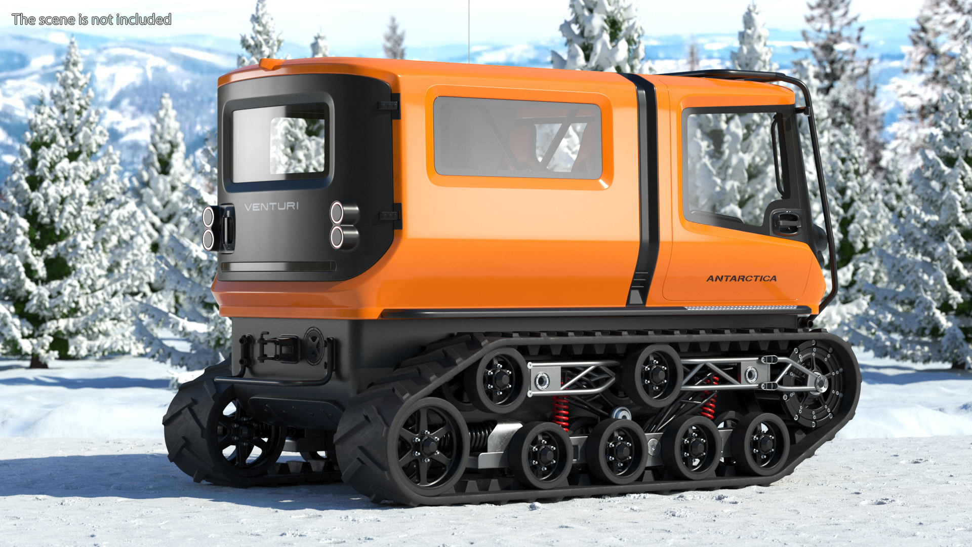 Venturi Antarctica Polar Vehicle 3D