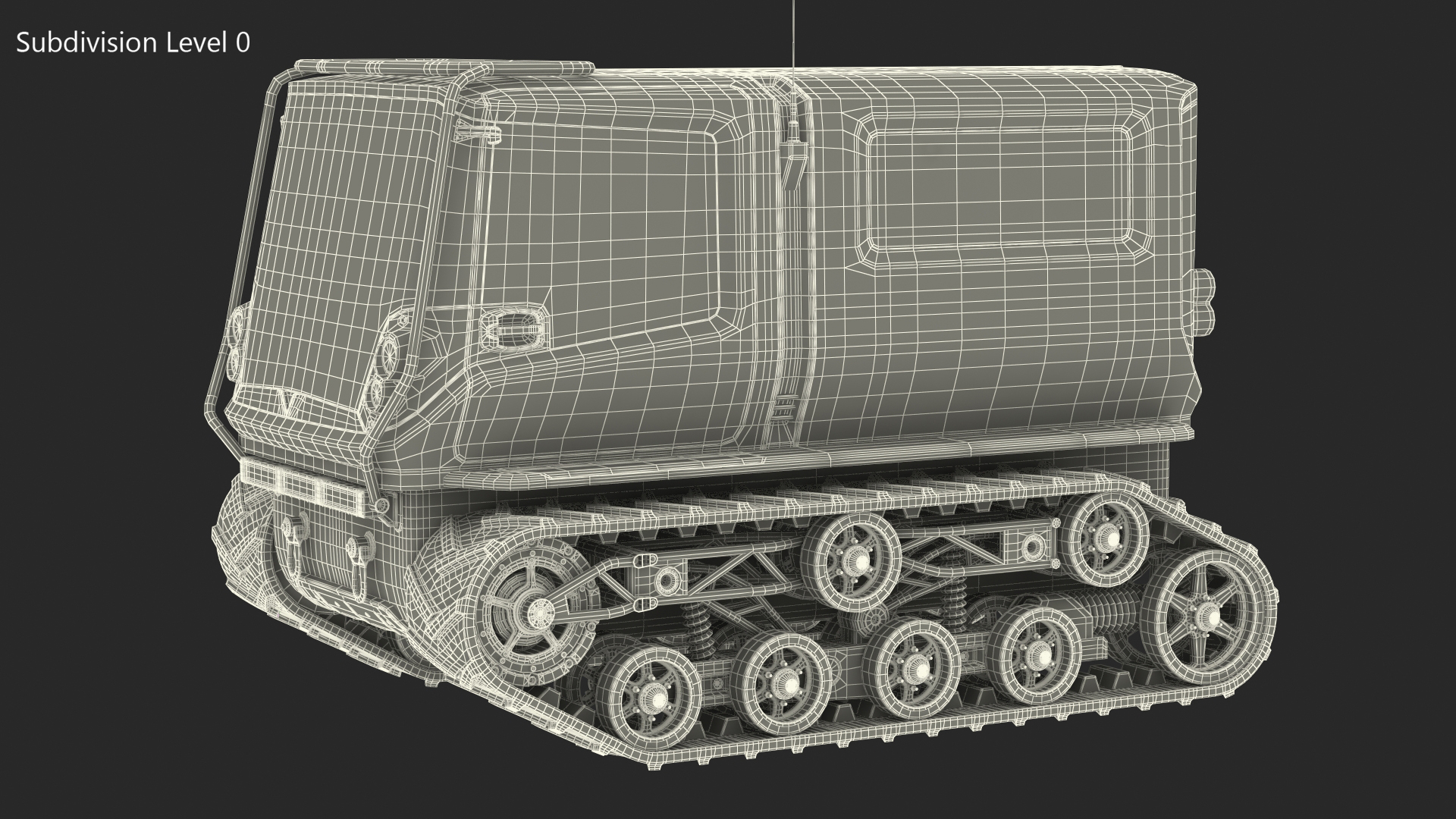 Venturi Antarctica Polar Vehicle 3D