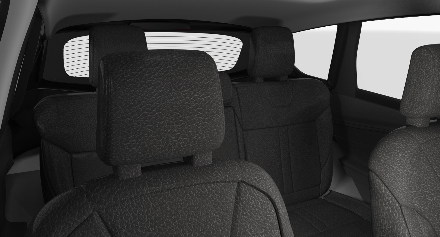3D model Ford Kuga FWD 2016 Rigged
