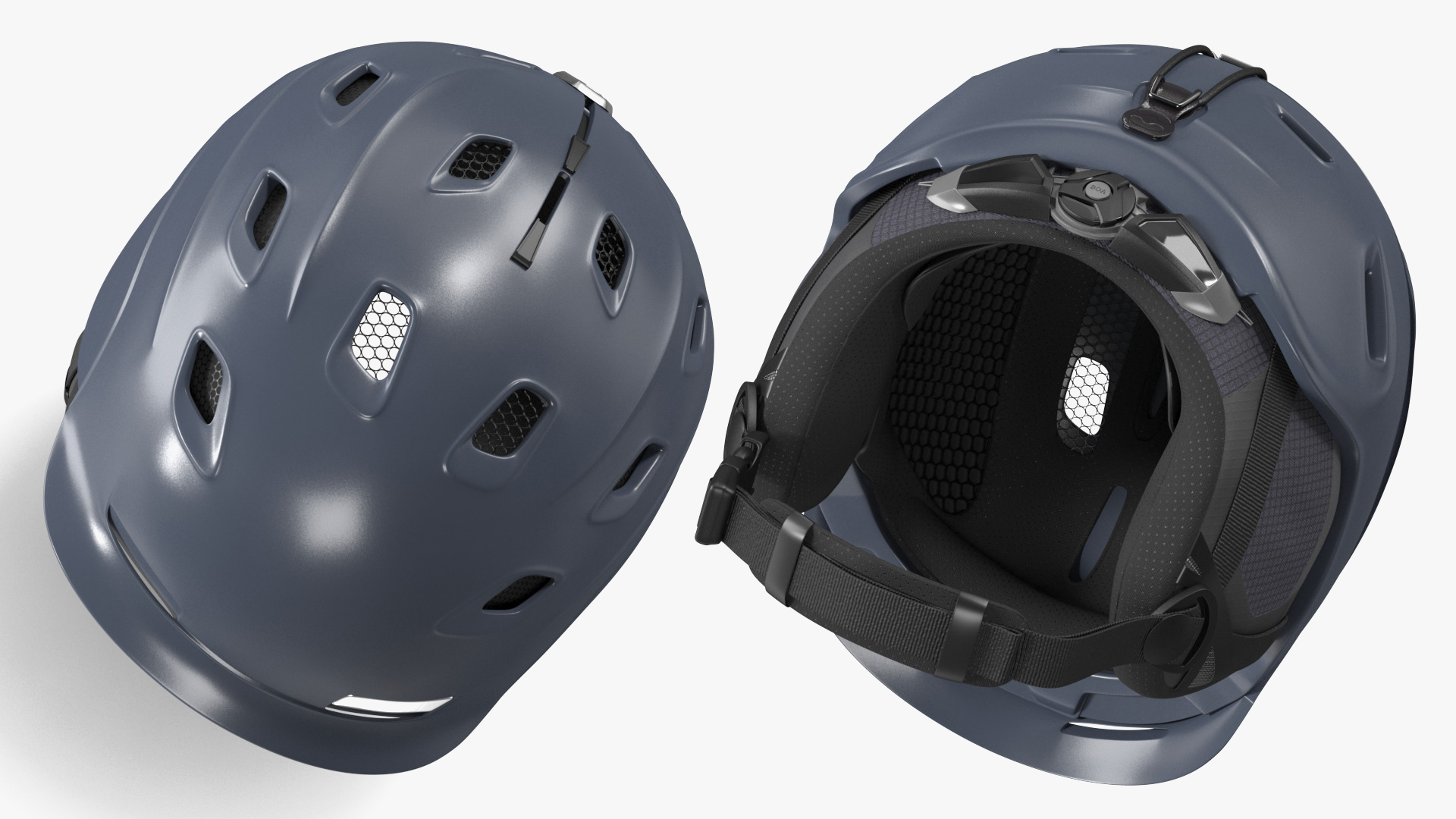 3D Snow Helmet Grey