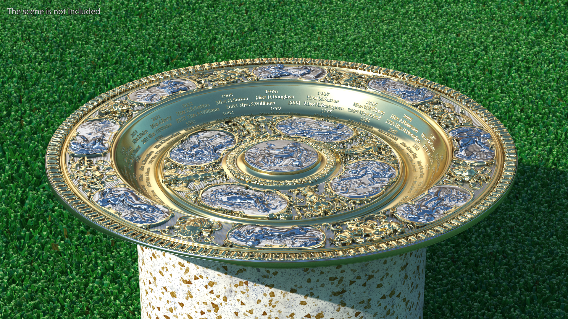 3D model Wimbledon Cups Women
