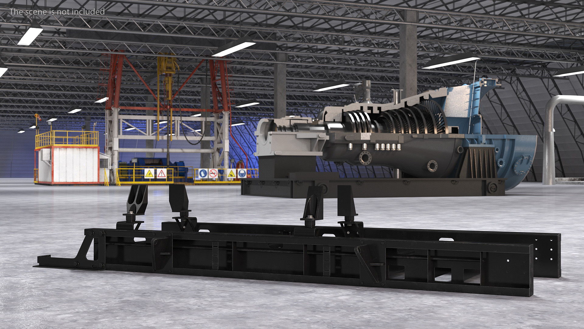 3D Base for Industrial Diesel Generator