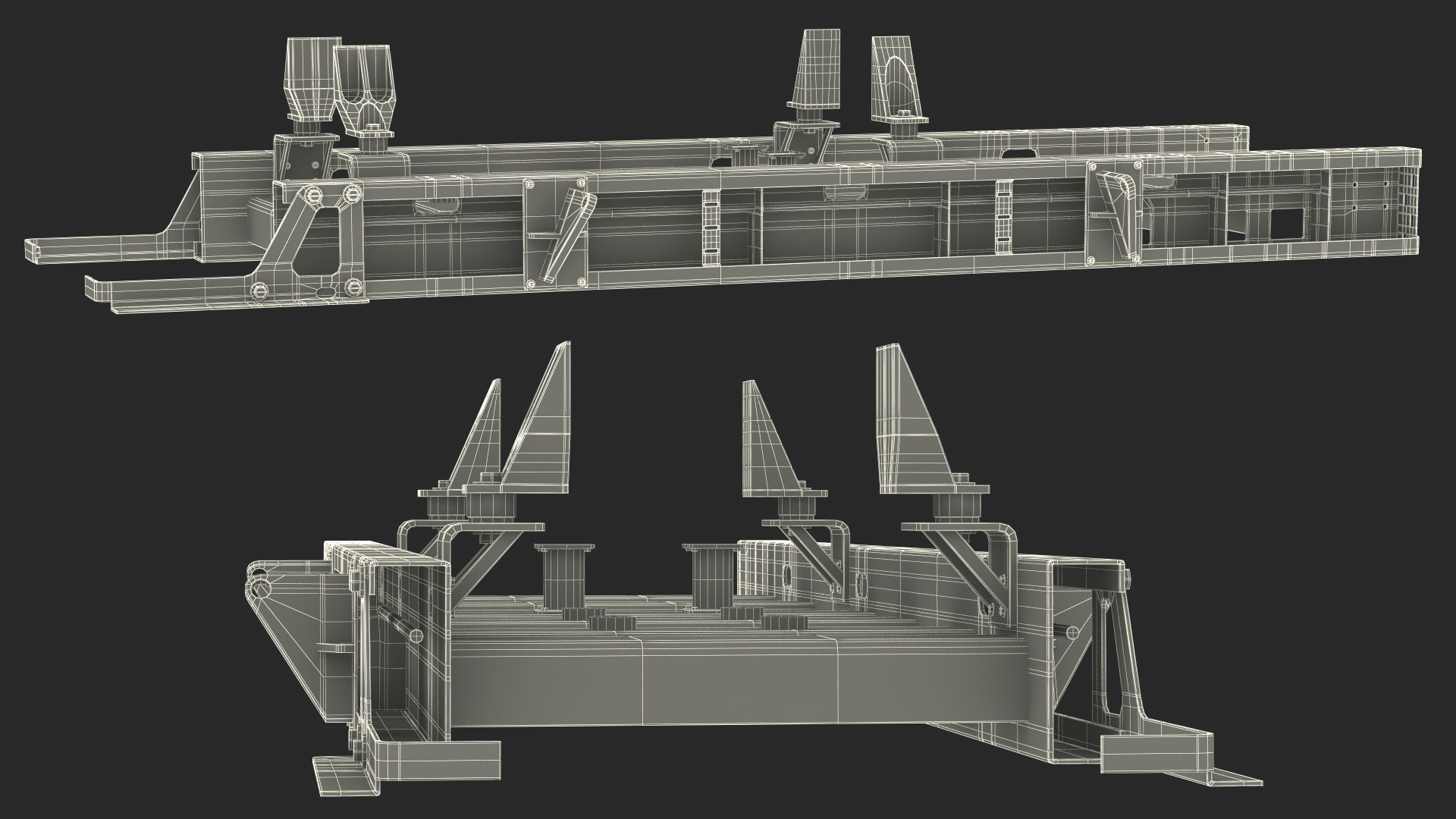 3D Base for Industrial Diesel Generator