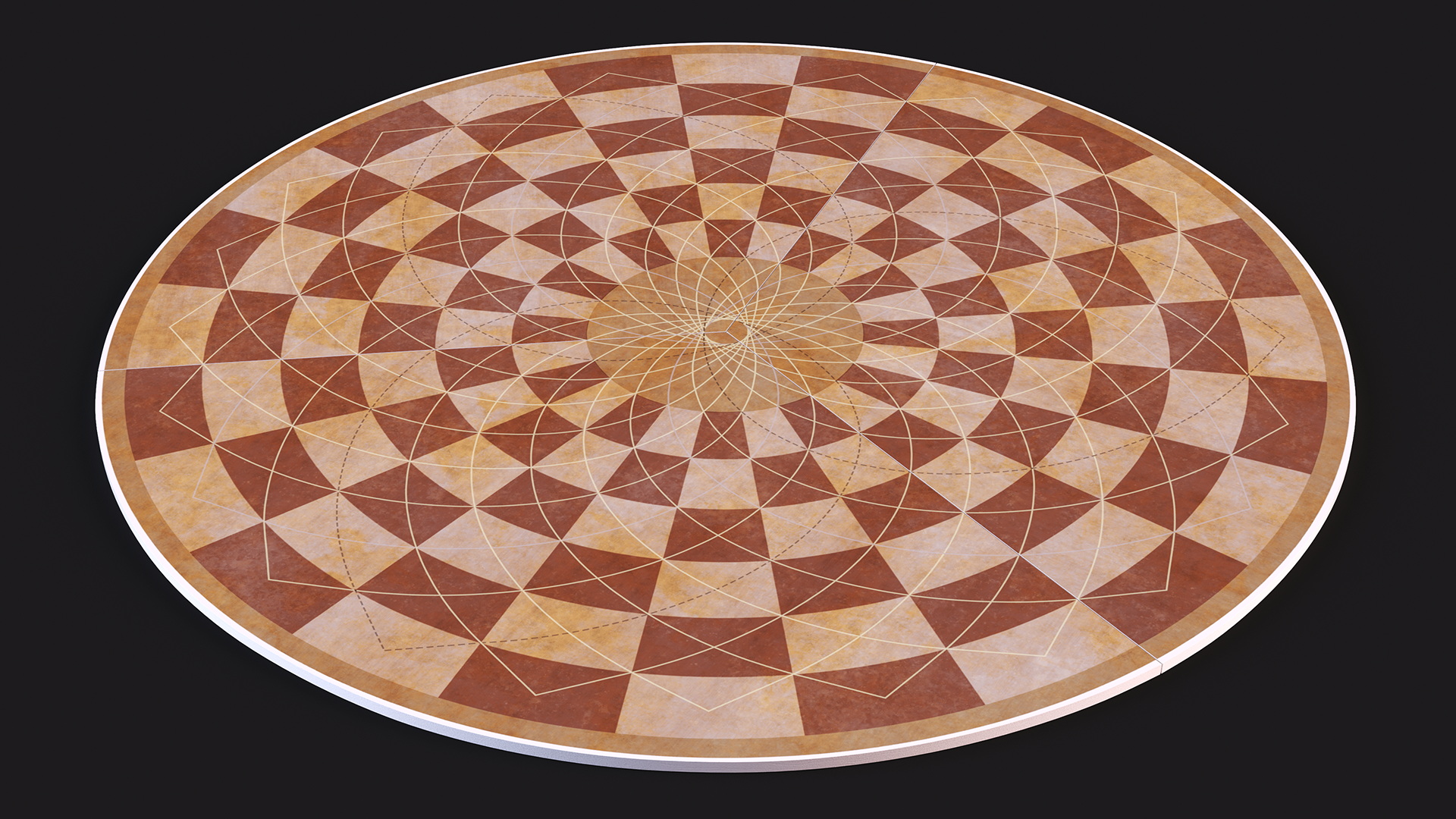 3D 3 Man Chess Desk