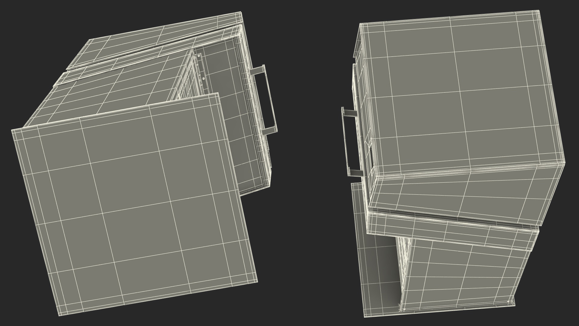 3D model Street Drop Box for Letters and Packages