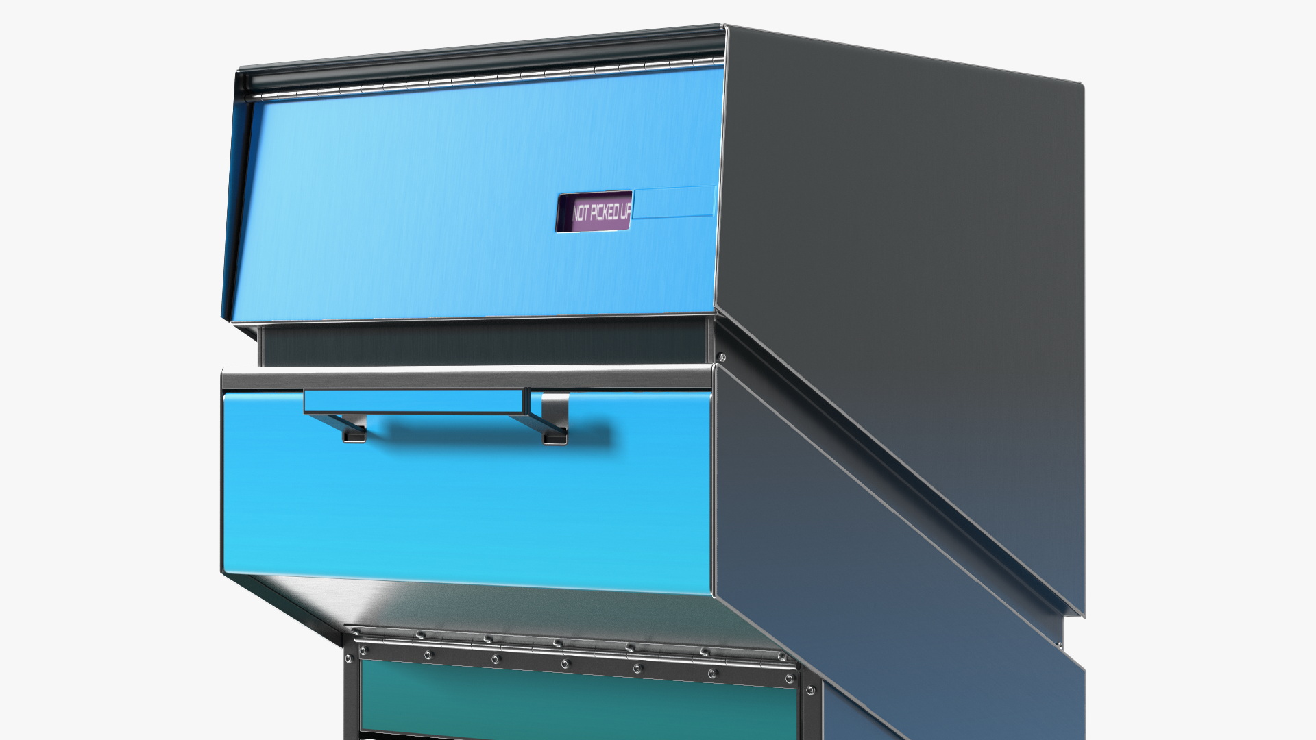 3D model Street Drop Box for Letters and Packages