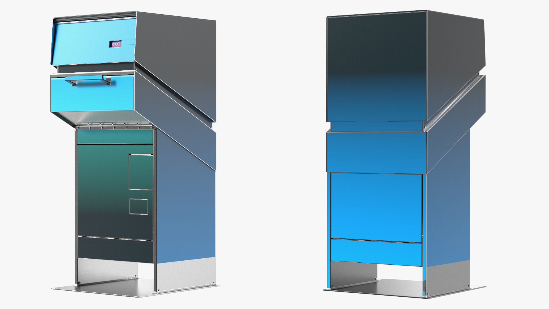 3D model Street Drop Box for Letters and Packages