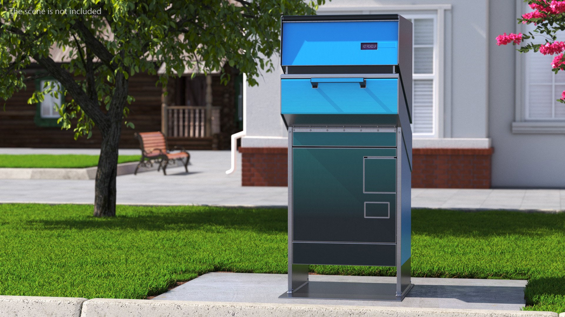3D model Street Drop Box for Letters and Packages