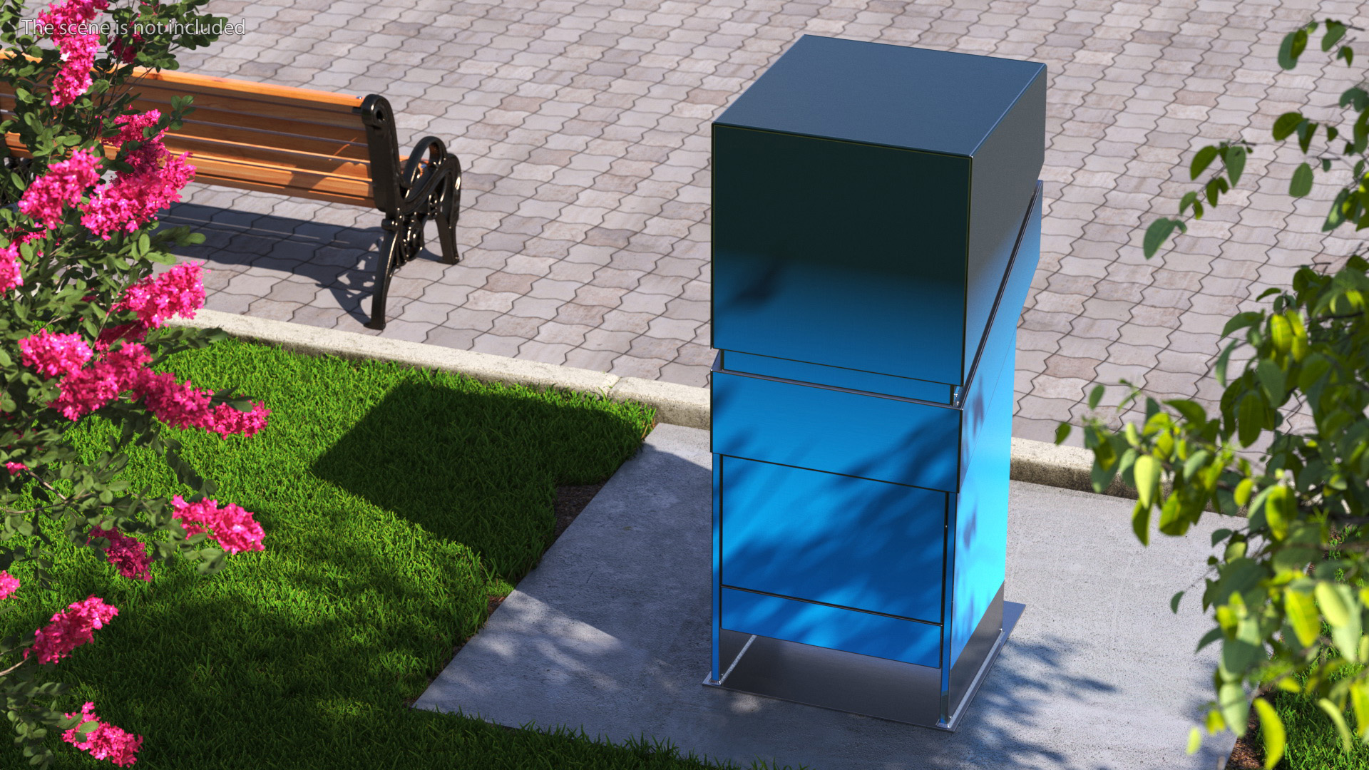 3D model Street Drop Box for Letters and Packages