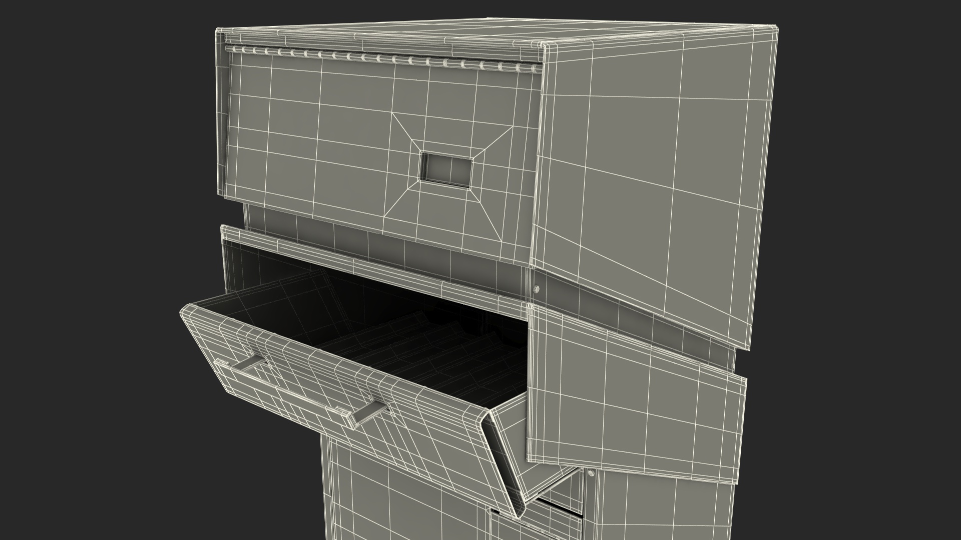 3D model Street Drop Box for Letters and Packages