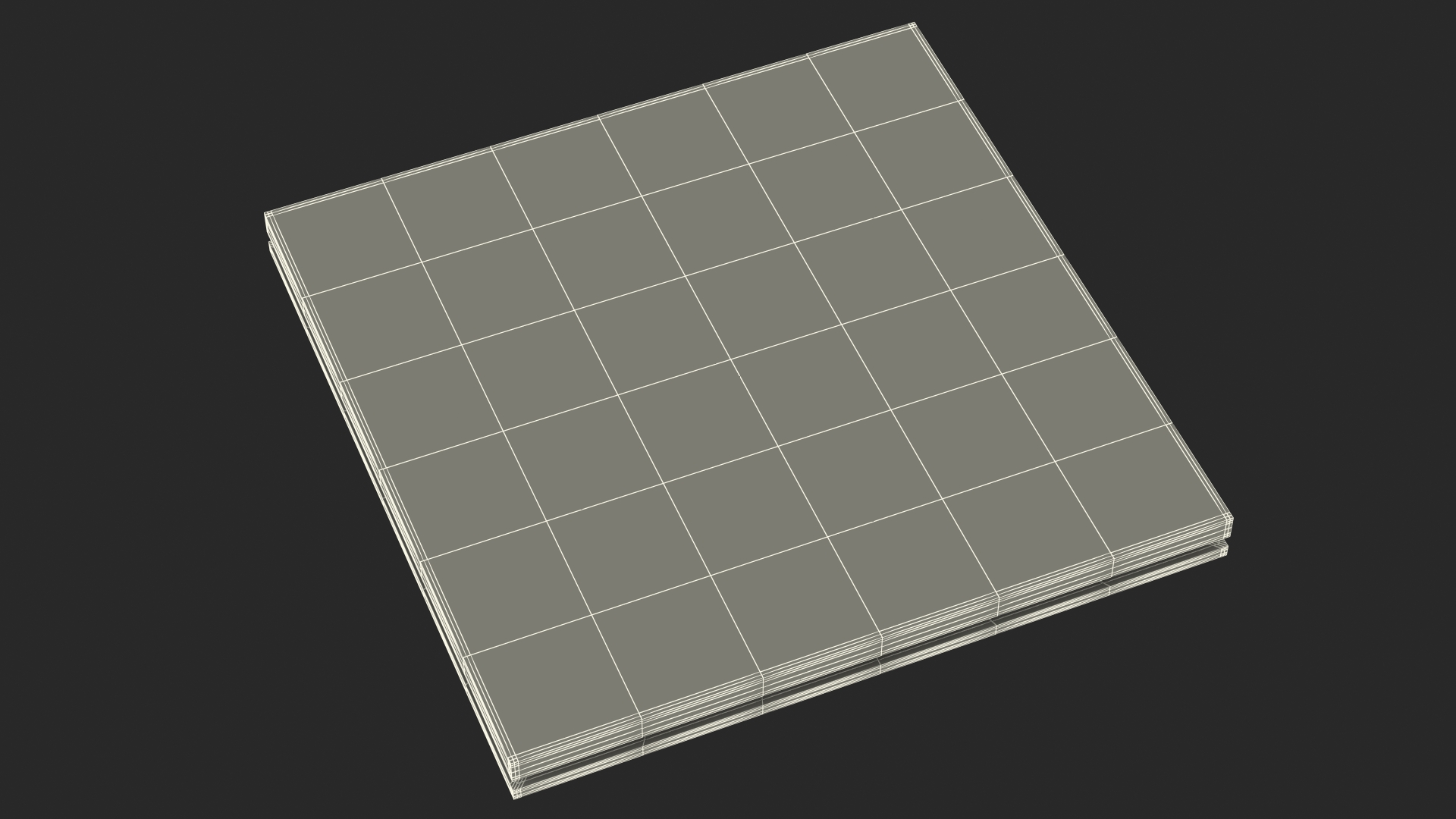 3D model BGA Multicore System on a Chip