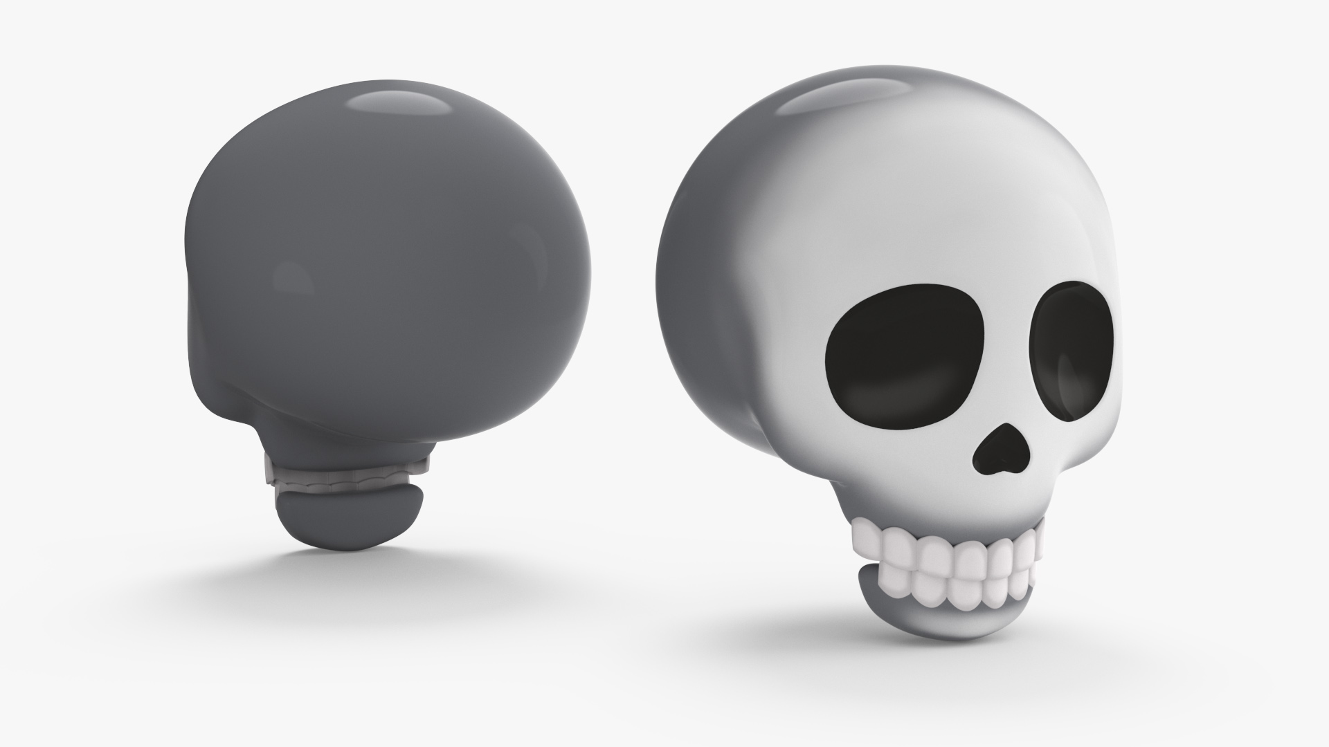 3D Emoji Skull