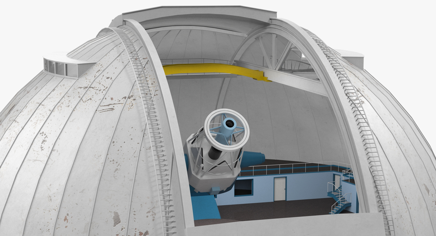 Kitt Peak National Observatory Building 3D model