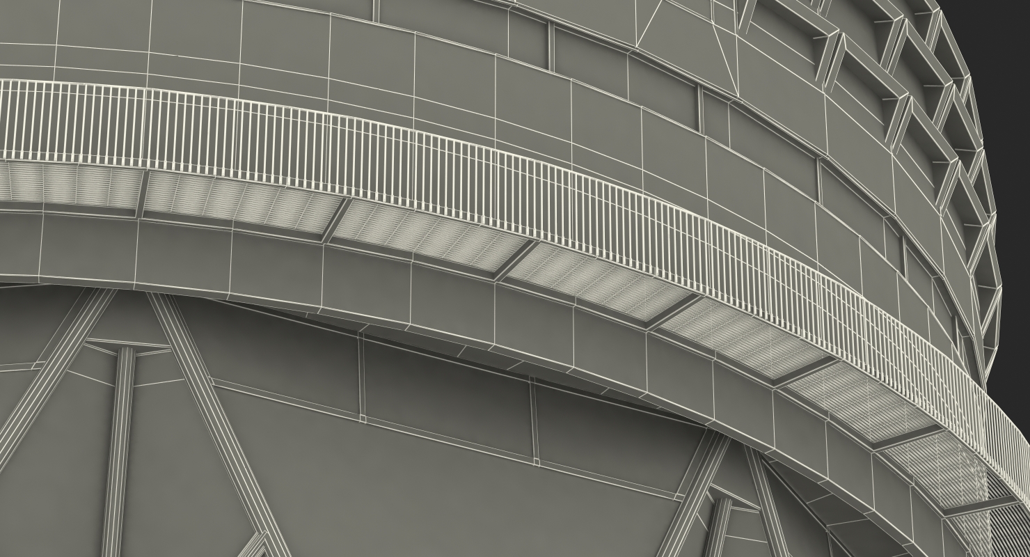 Kitt Peak National Observatory Building 3D model