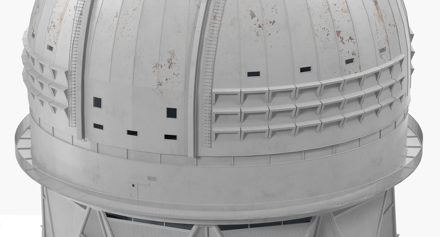 Kitt Peak National Observatory Building 3D model