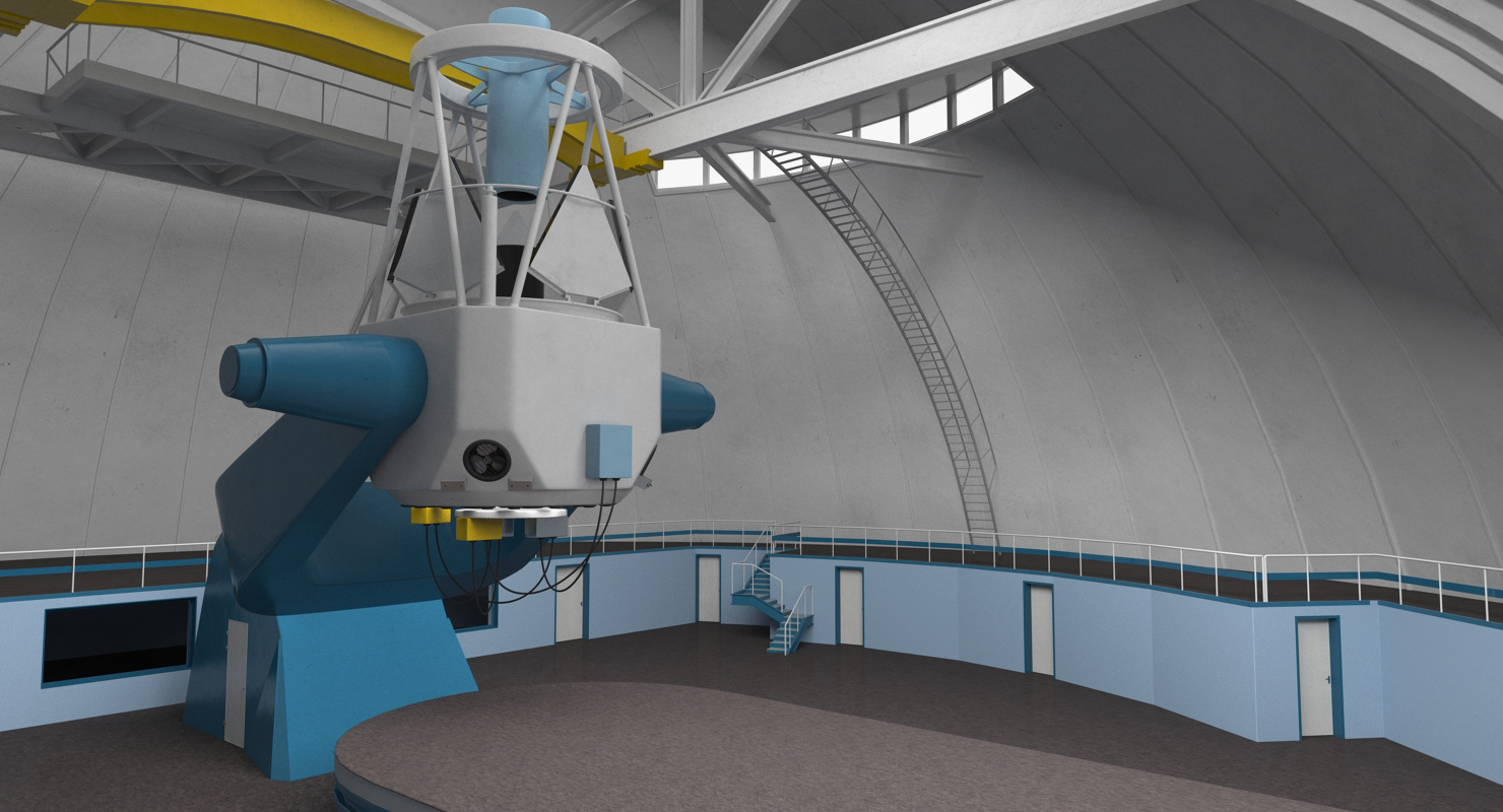 Kitt Peak National Observatory Building 3D model