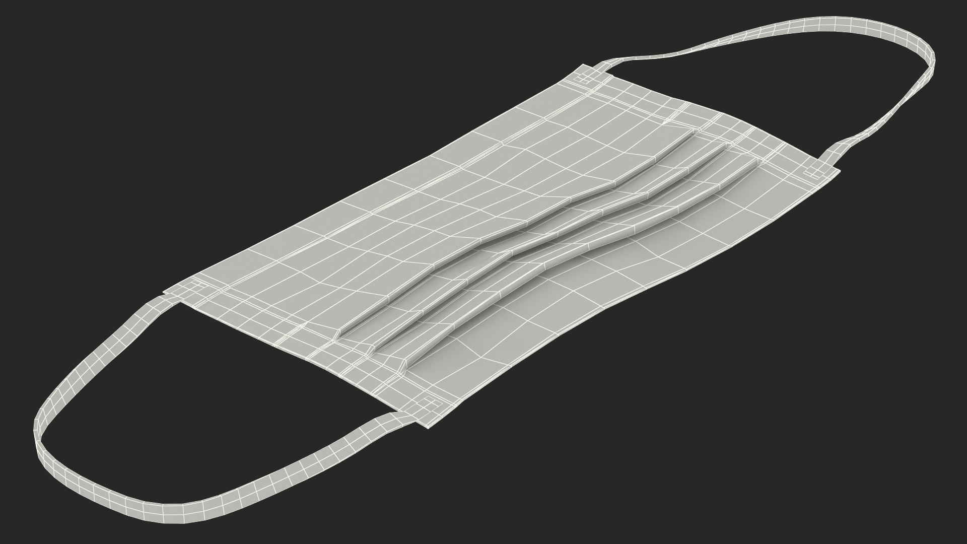 3D Surgical Face Mask model